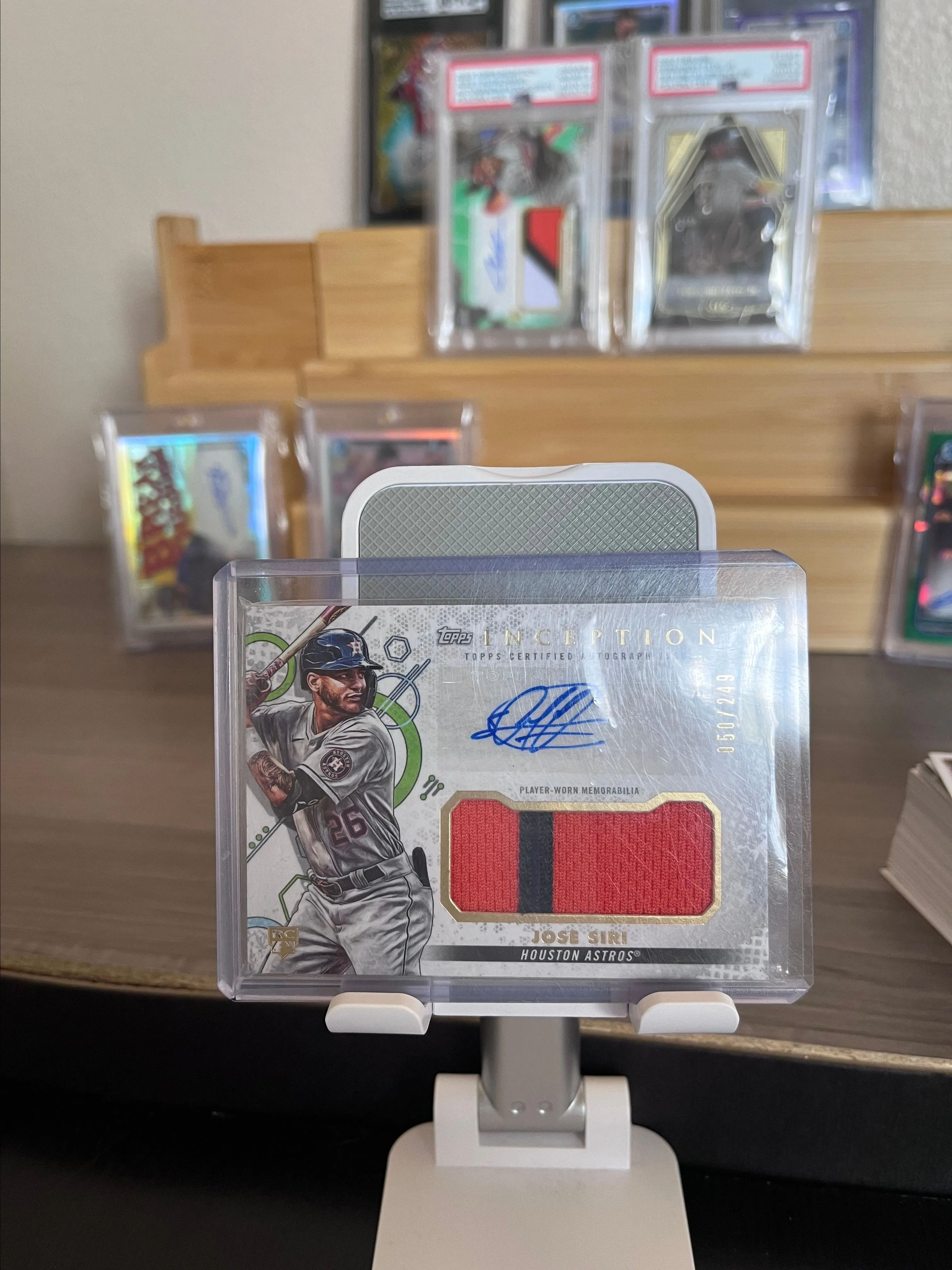 Product image for Jose Siri rpa rookie patch auto /249