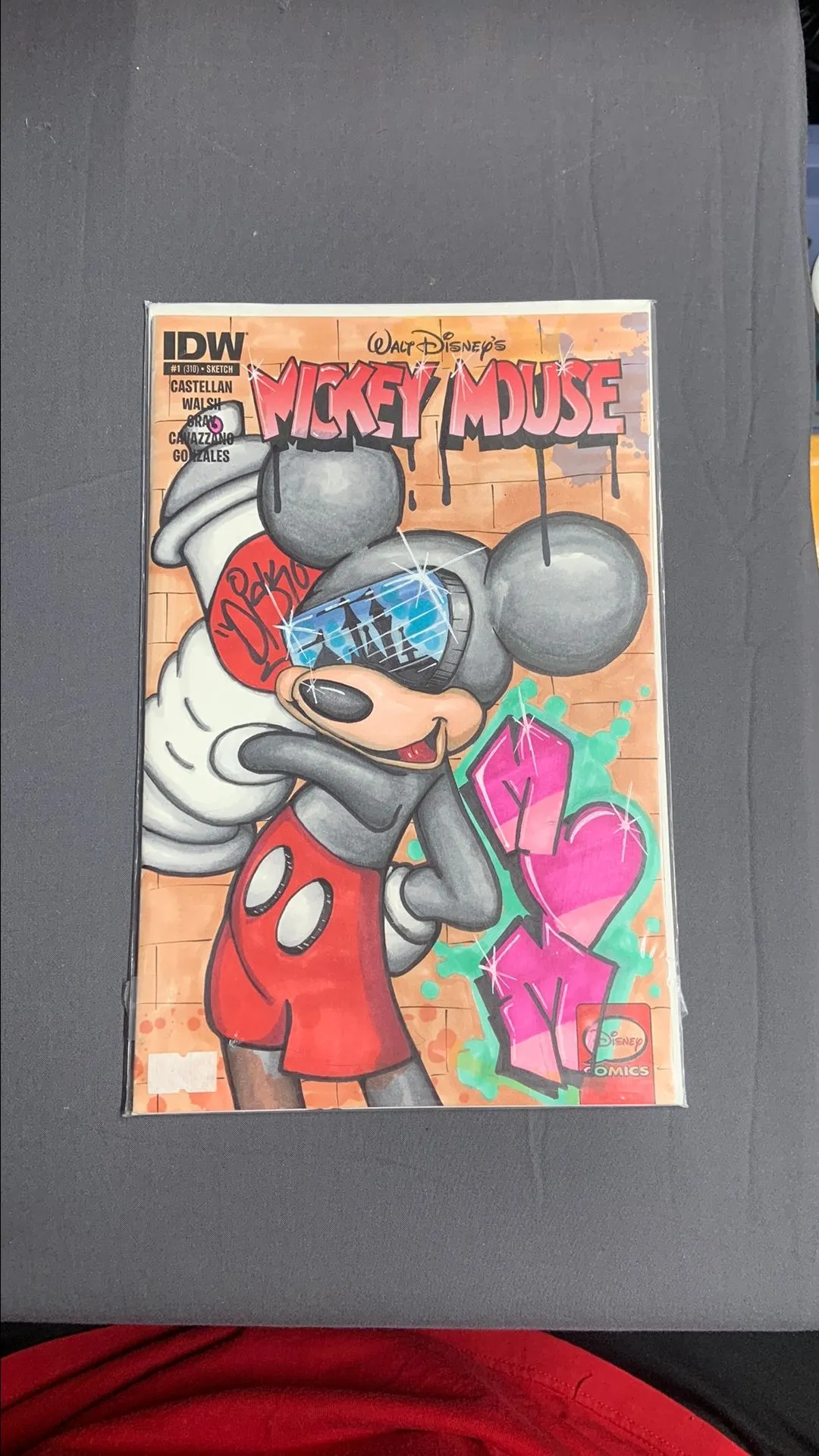 Product image for Mick Mouse sketch cover-original