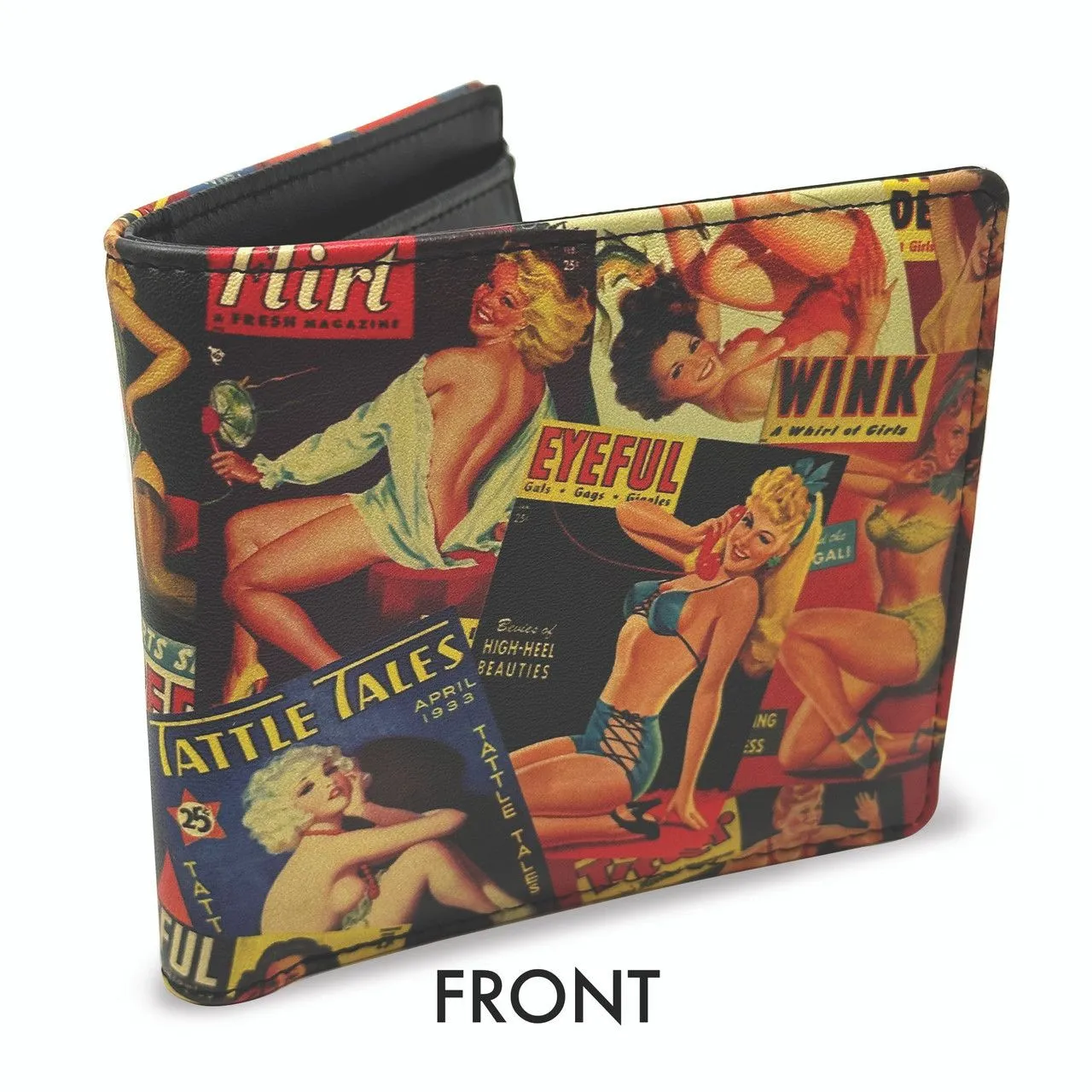 Product image for (NEW) WALLET VINTAGE NAUGHTY GIRLS