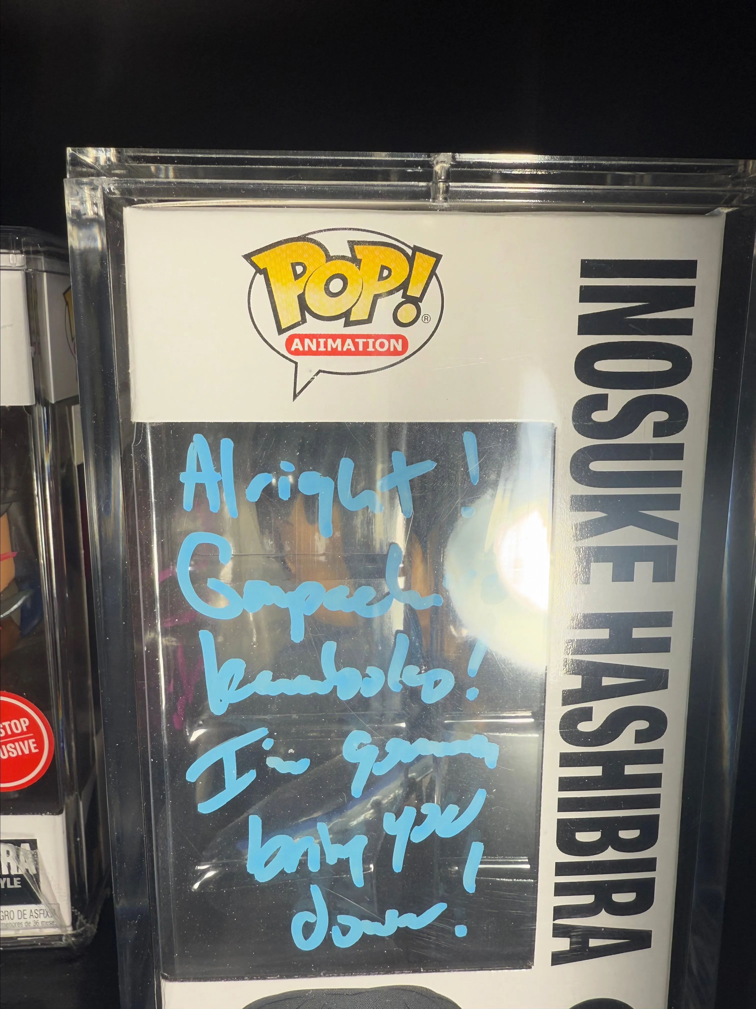 Product image for Inosuke Flocked Chase Chalice Signed/Quote