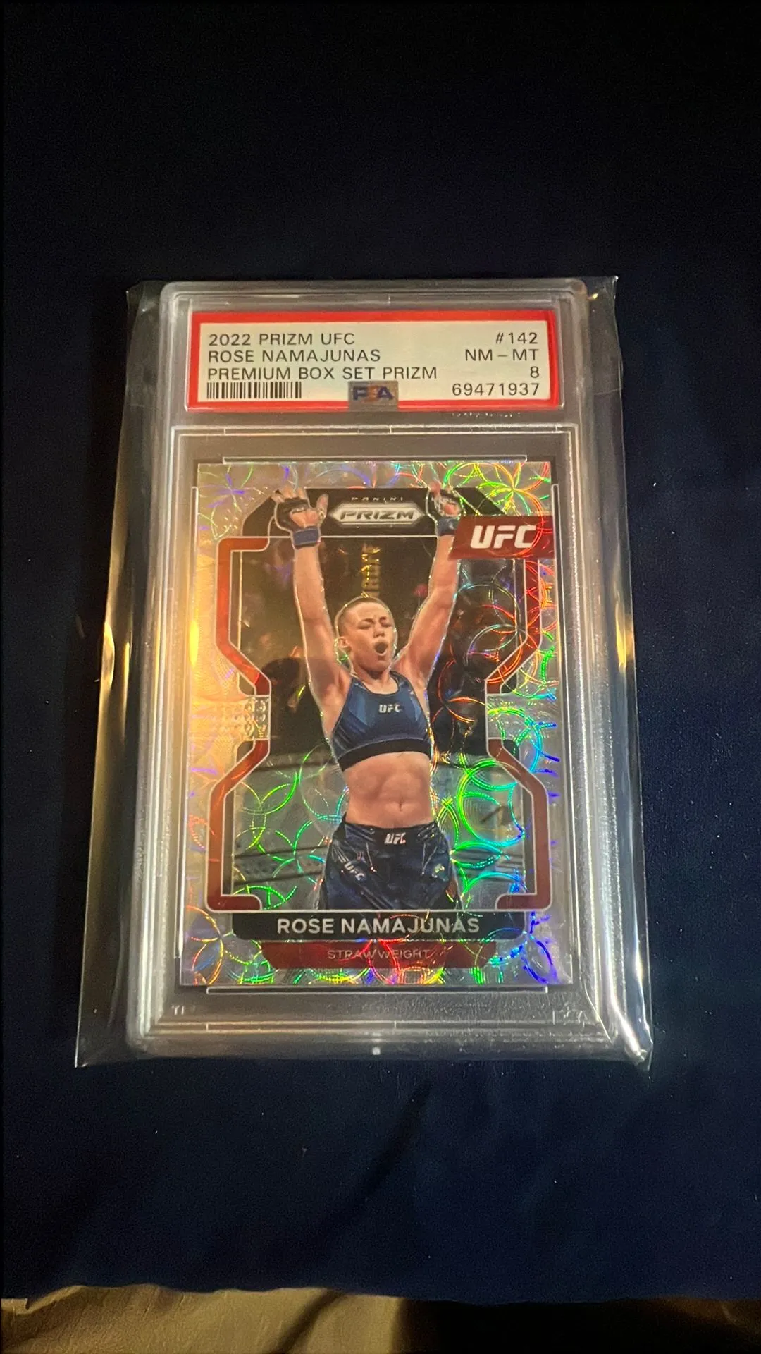 Product image for 2022 Panini Prizm Ufc Rose Namajunas Premium Box Set Prizm 90/99