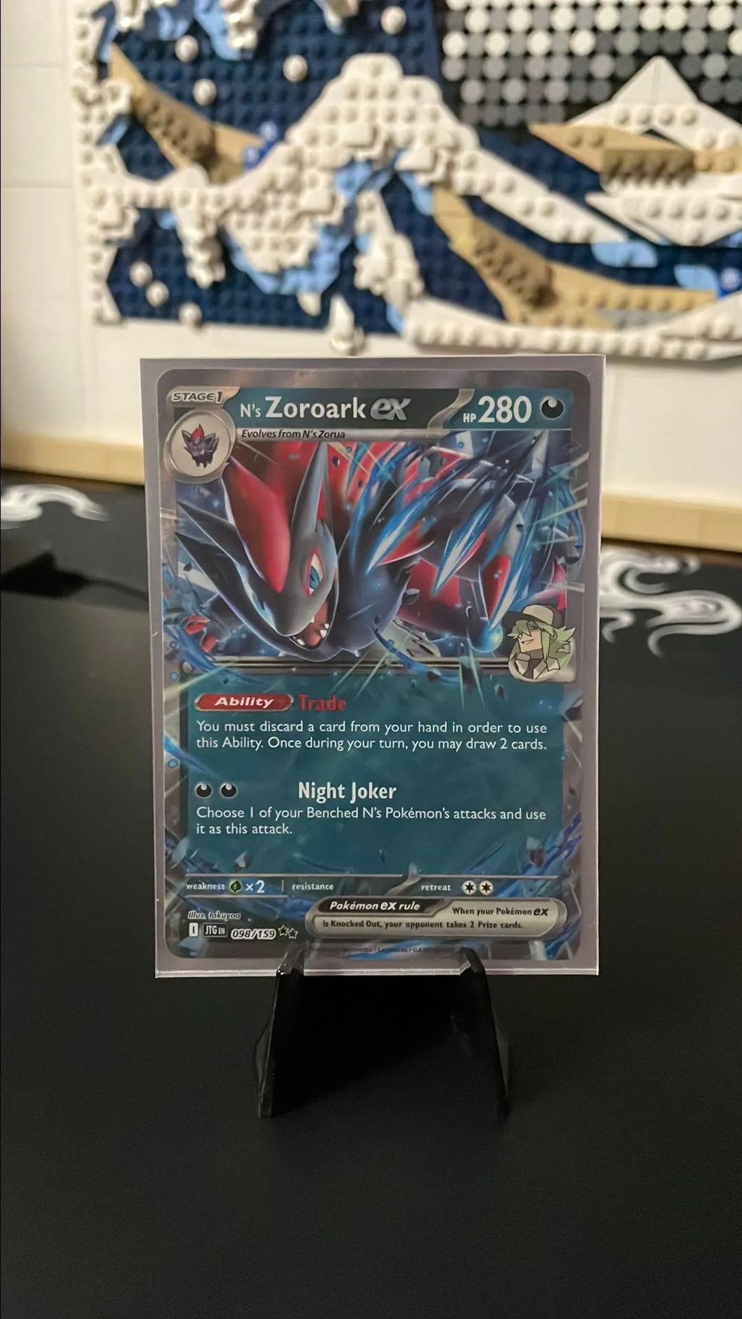 Product image for N's Zoroark EX DR - 098/159