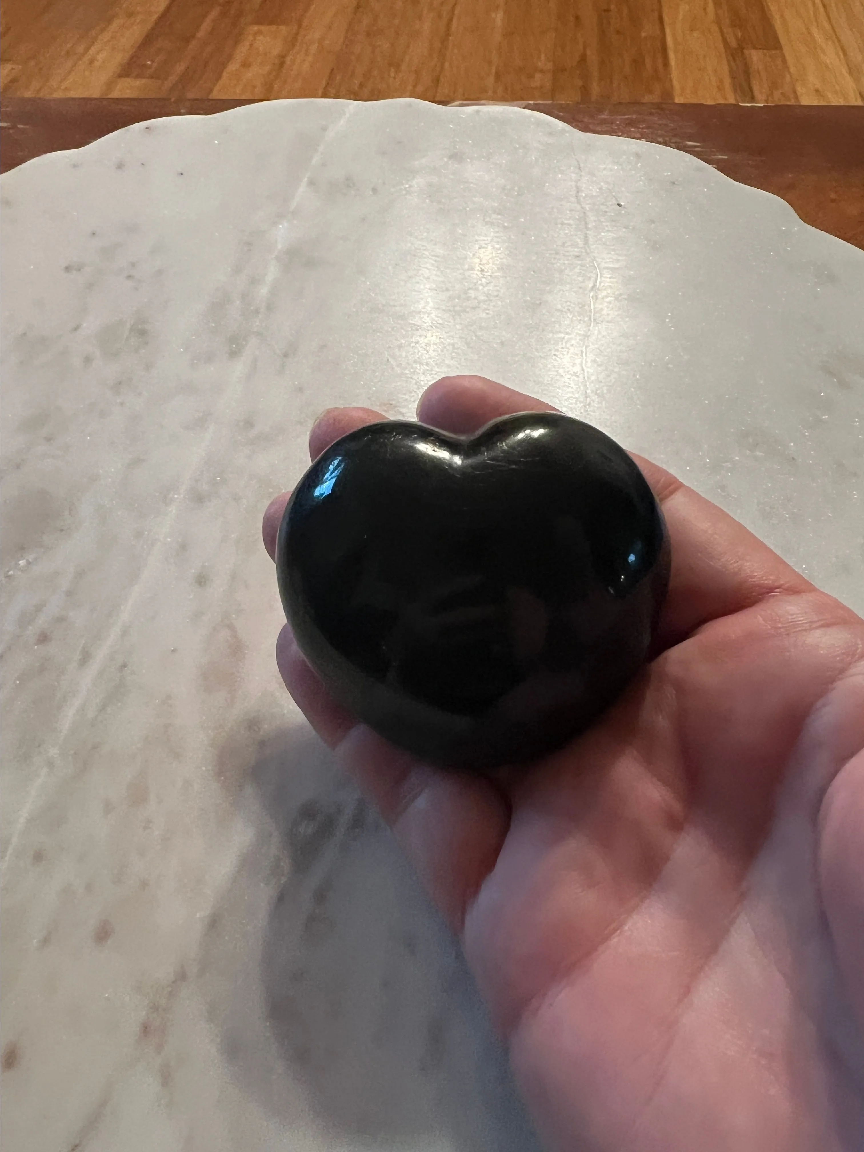 Product image for Tourmaline puffy heart