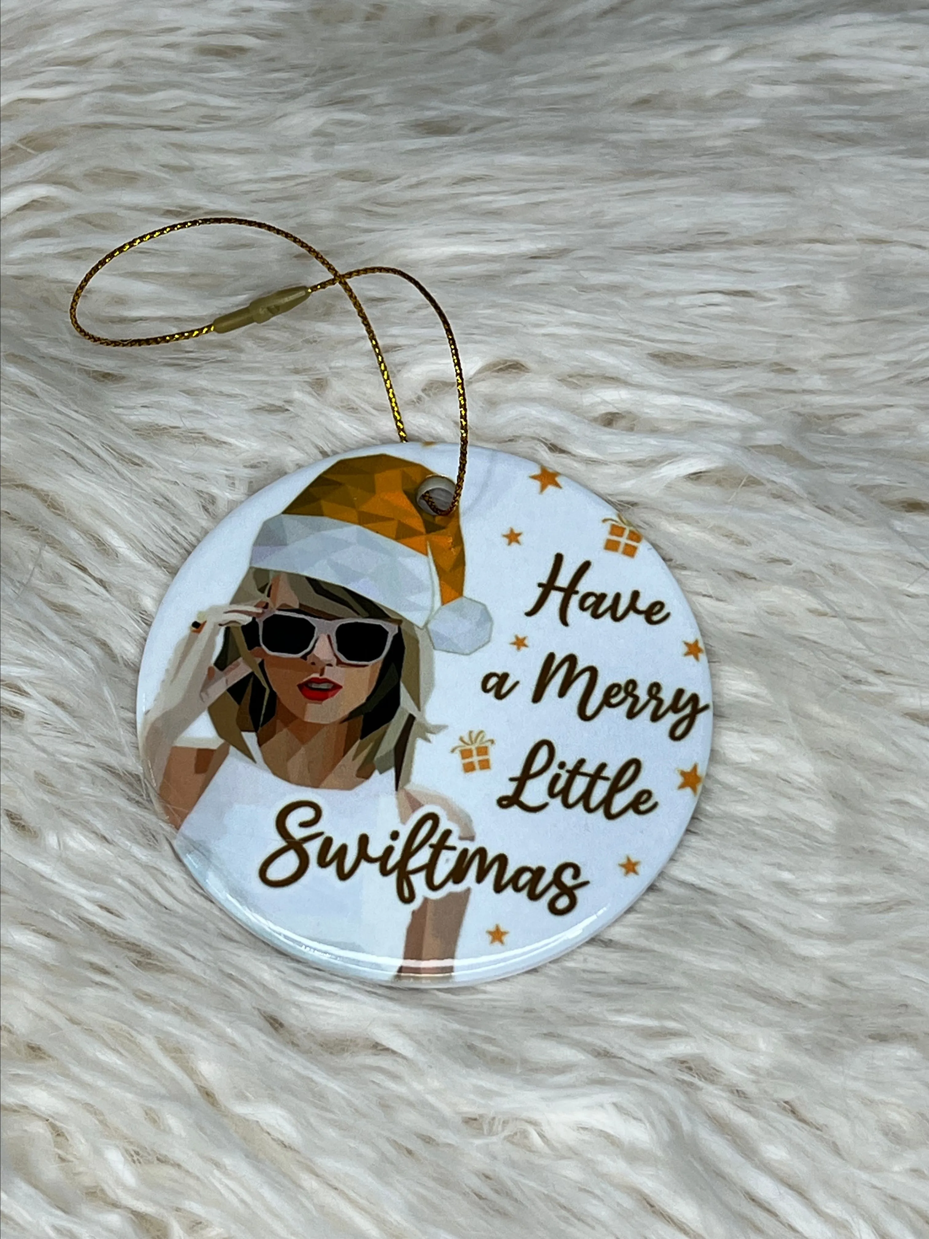 Product image for Ceramic Swiftie Ornament