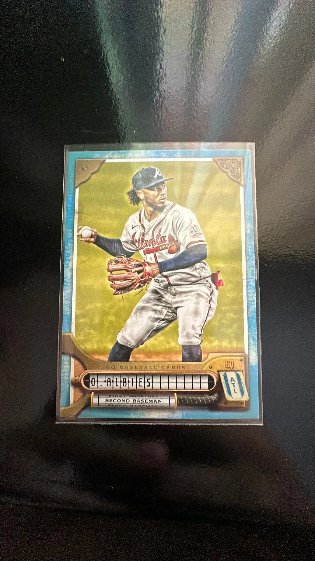 Product image for Topps Blue Gypsy Ozzie Albies #36