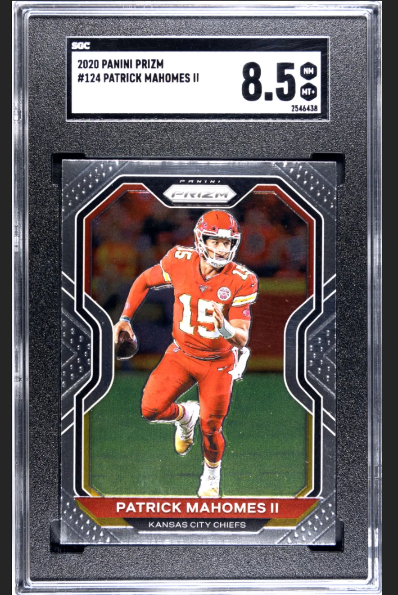 Product image for 2020 Panini Prizm Patrick Mahomes Ii SGC  8.5