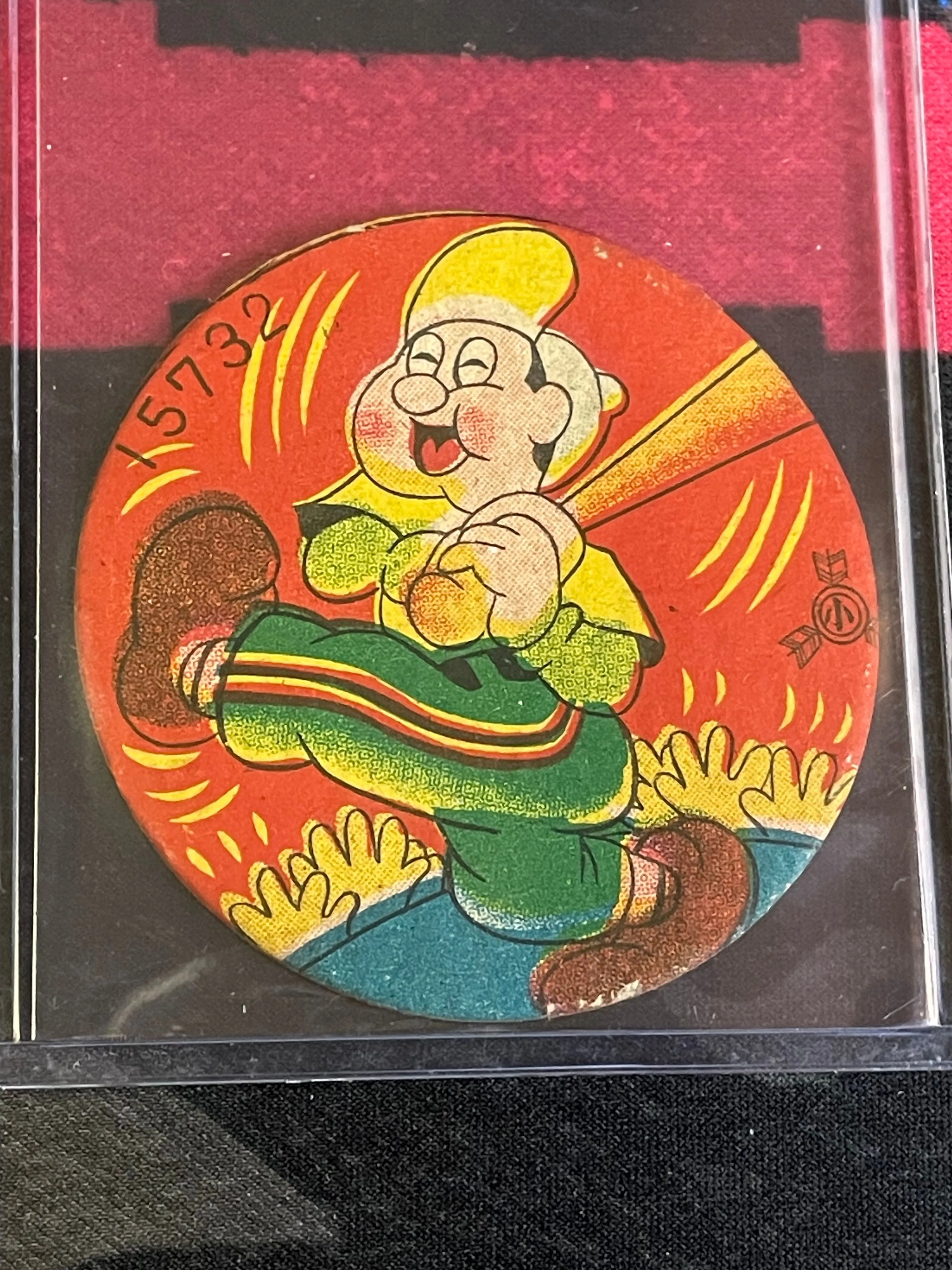 Product image for Japanese Baseball 1940s Vintage Menko Cards?