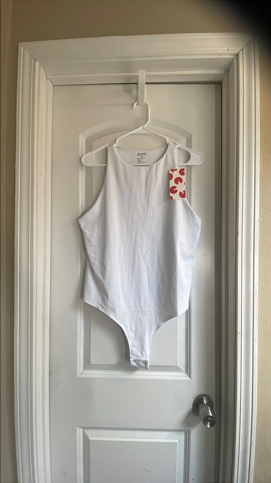 Product image for White bodysuit size XXL
