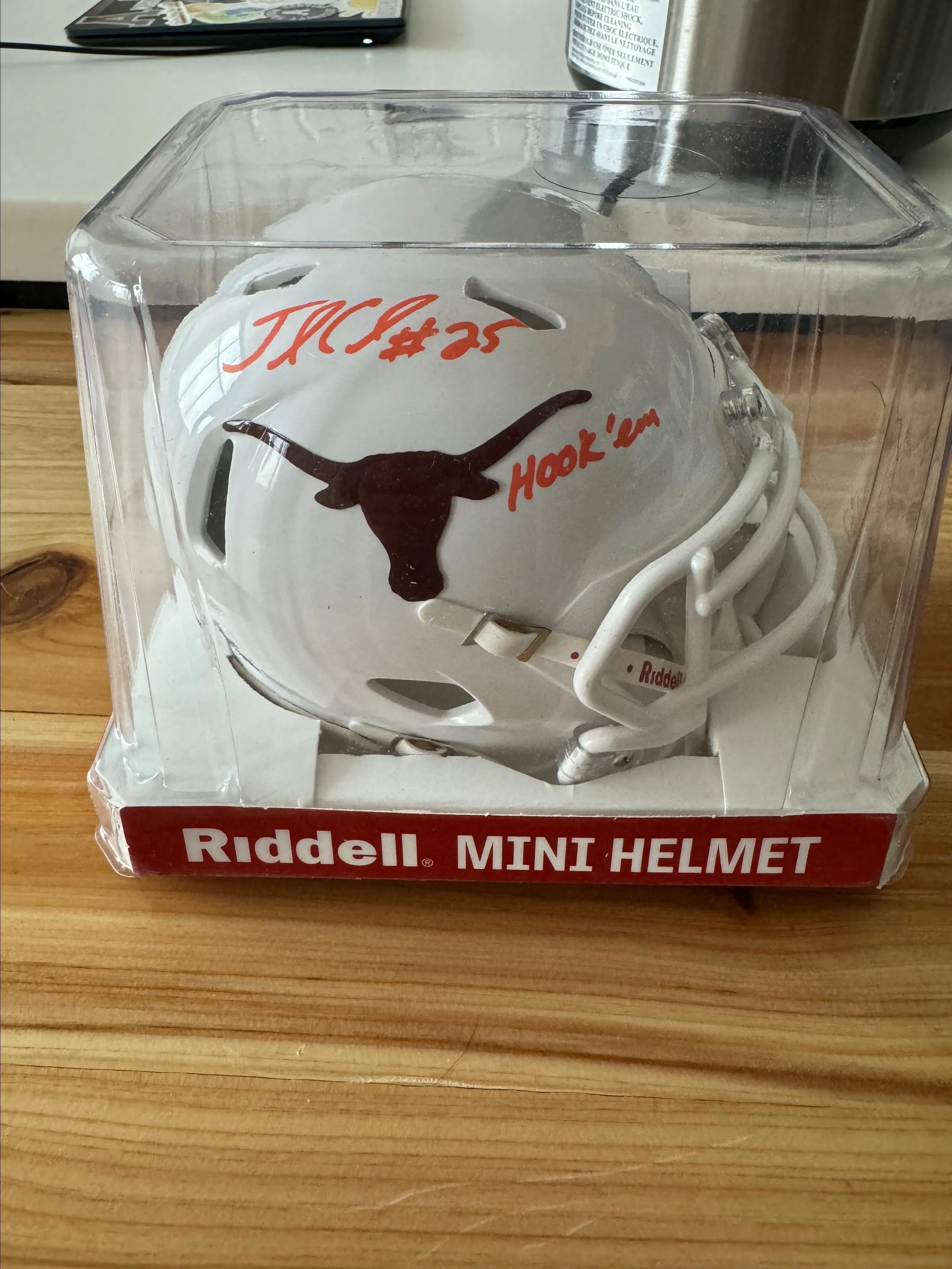 Product image for Jamaal Charles mini w/ inscription