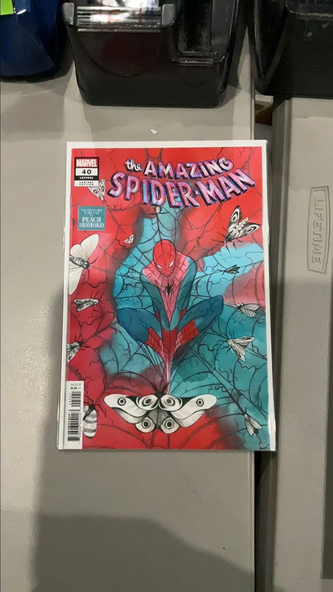 Product image for Amazing Spider-Man #40 Peach Momoko Nightmare Variant  Marvel