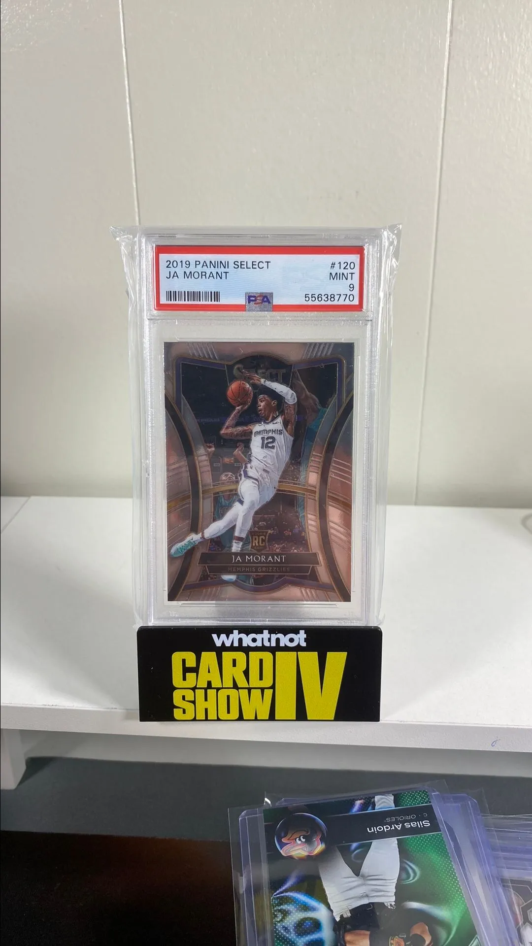 Product image for 2019 Panini Select Ja Morant 120  PSA MINT 9