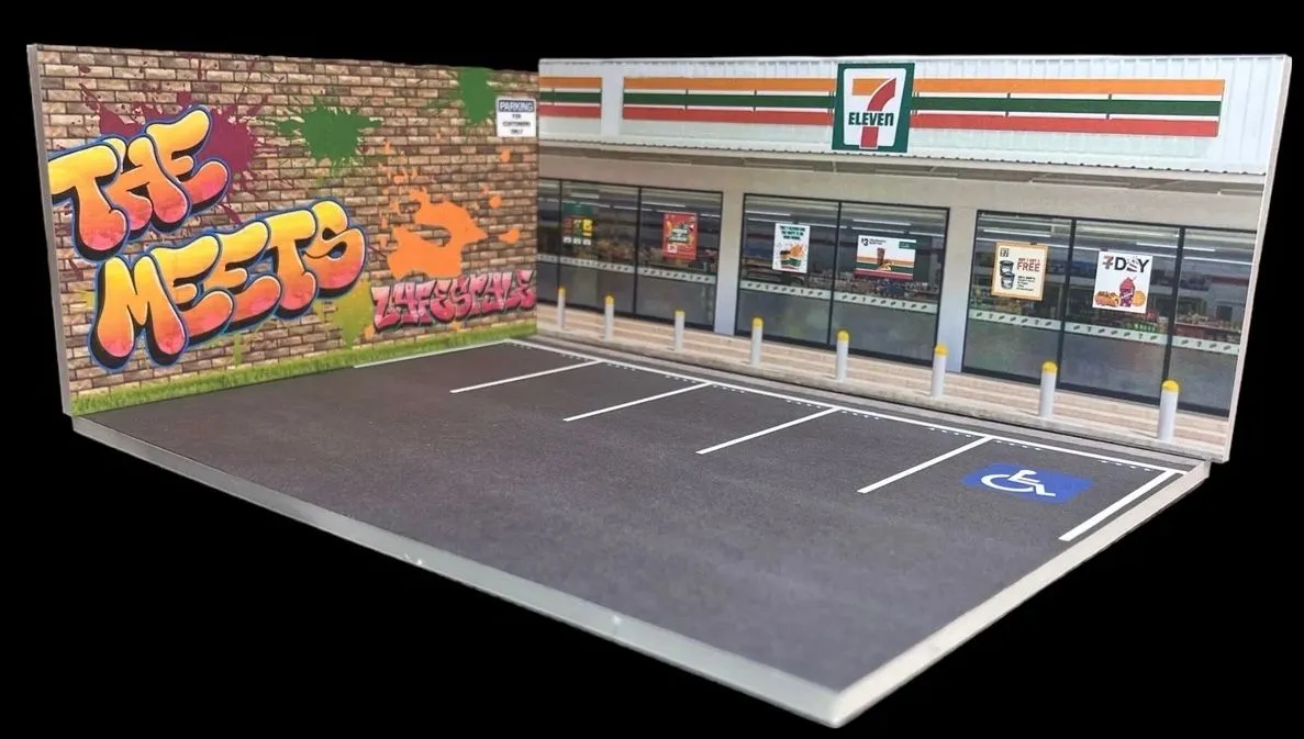 Product image for OUT OF STOCK 1/64 7-11 Graffiti Dorama