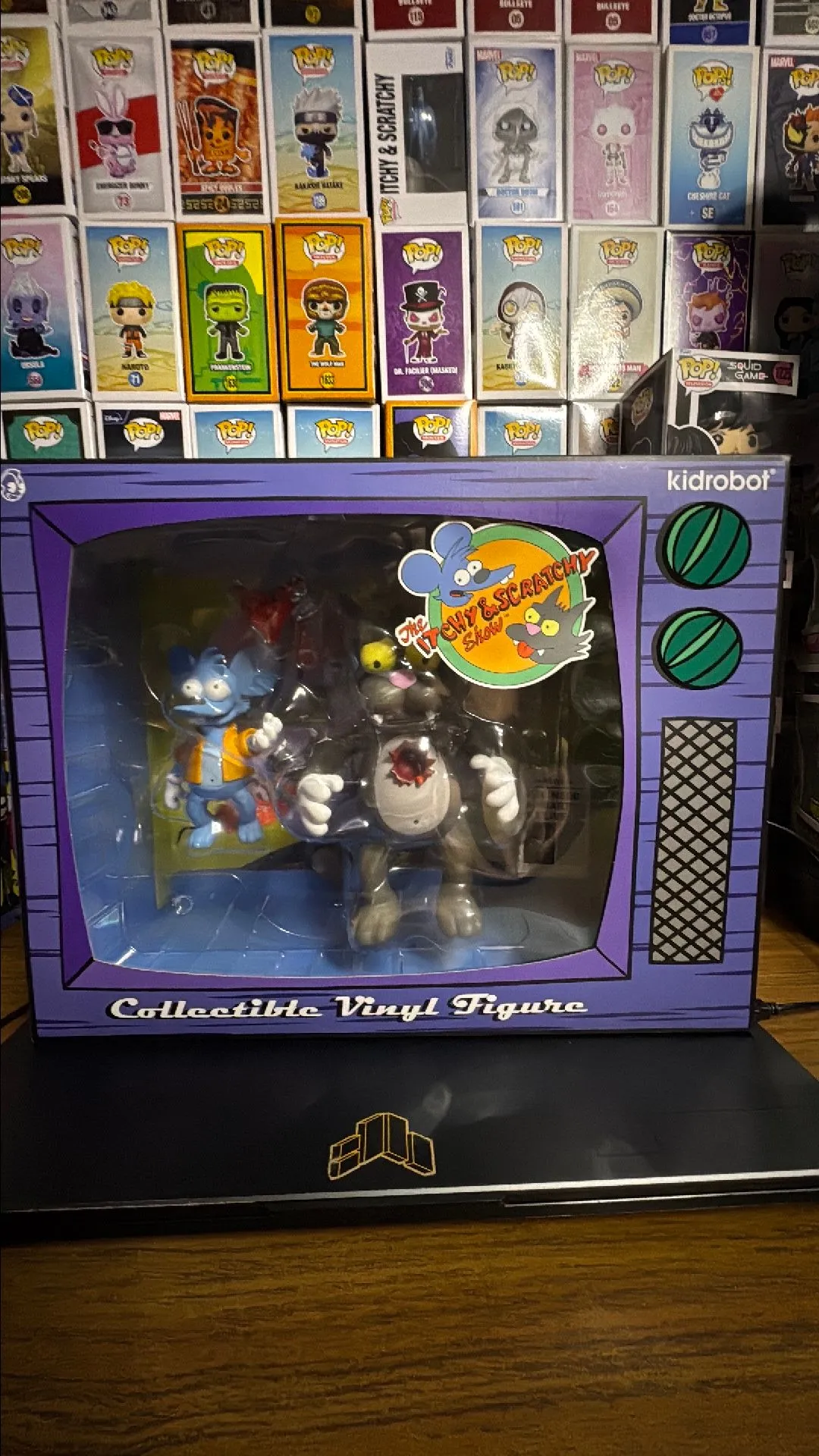 Product image for Kidrobot The Simpsons Itchy & Scratchy Medium Vinyl Figures