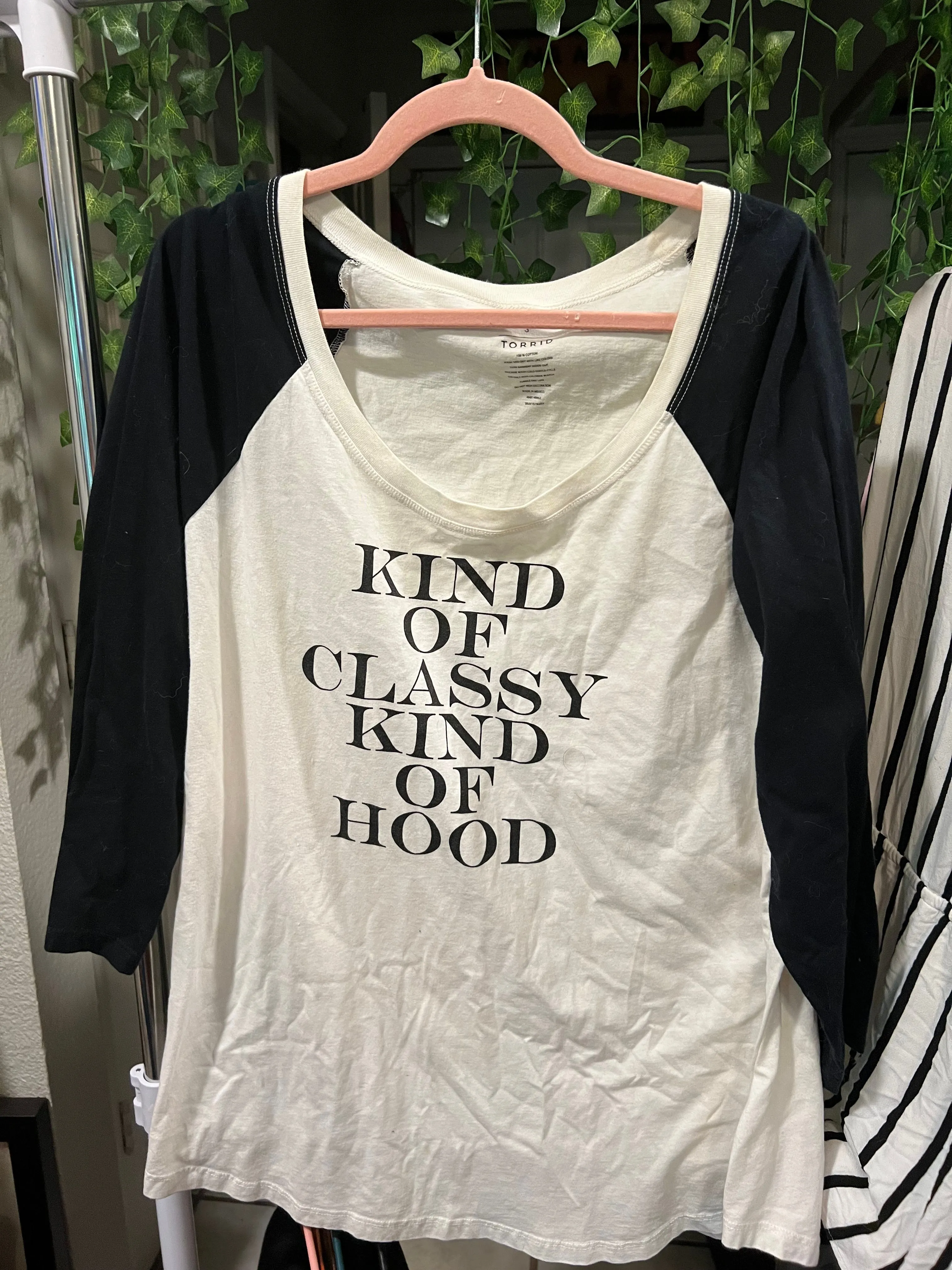 Product image for Torrid Kind of Classy Kind of Hood Shirt