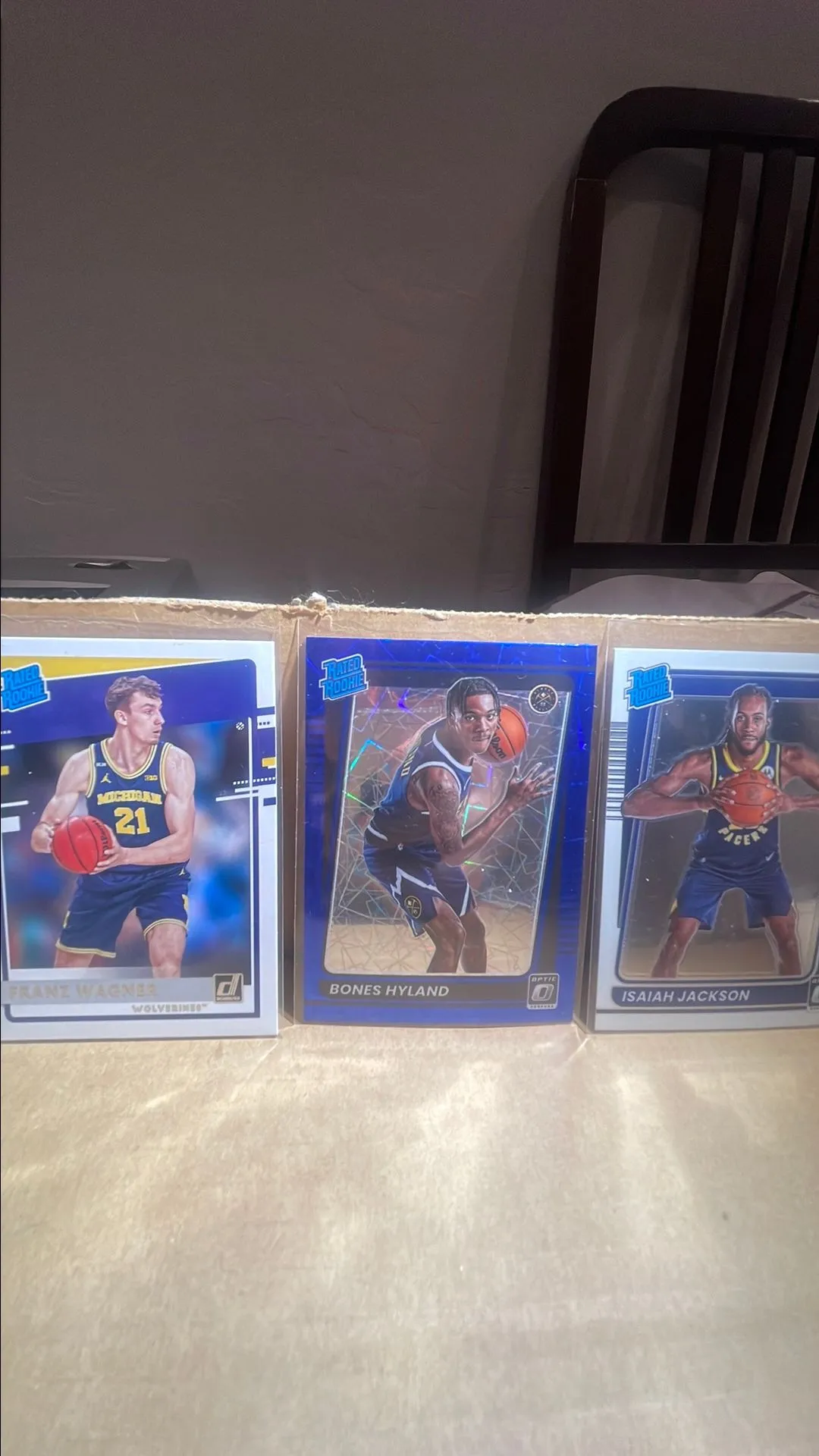 Product image for 3 NBA Rated Rookies/ Franz Wagner, Bones Hyland, Isaiah Jackson