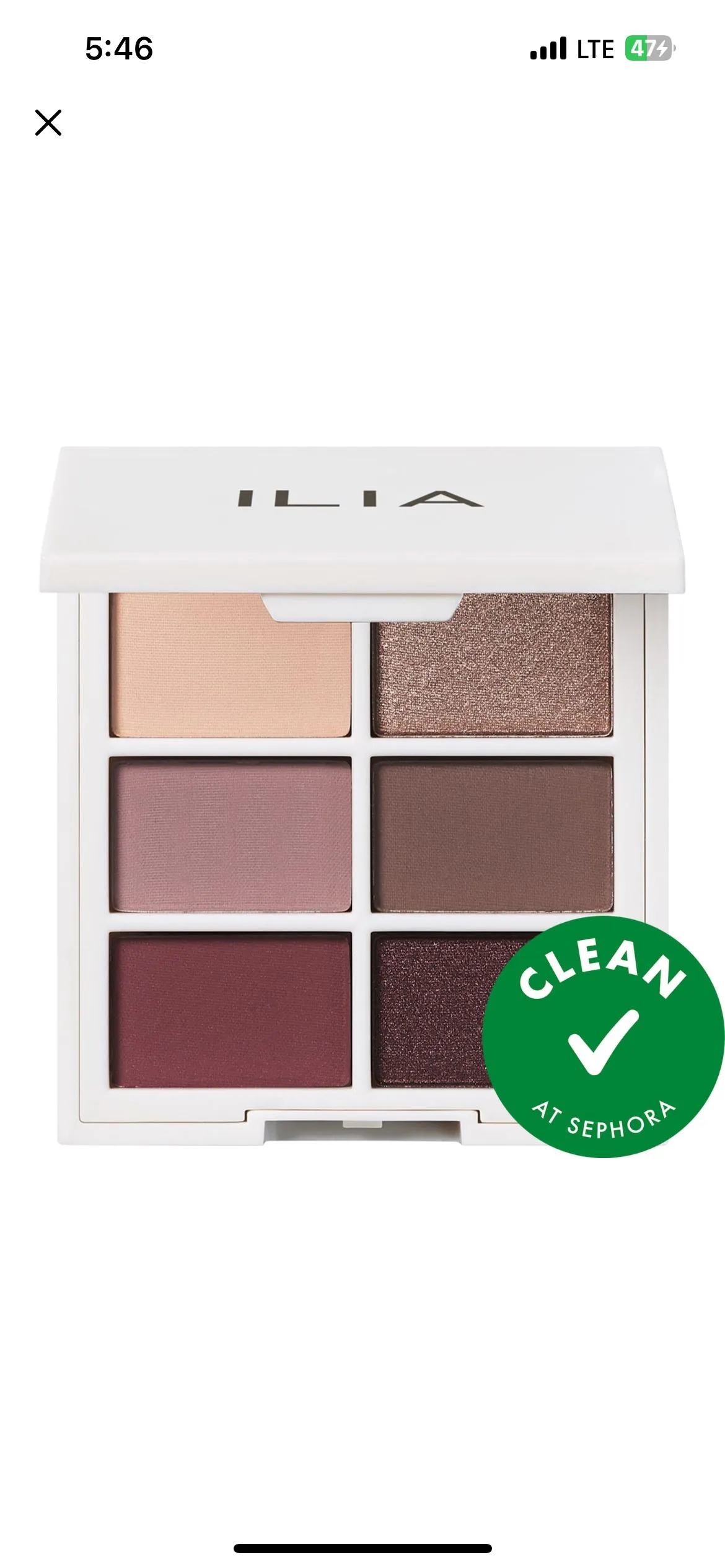 Product image for $1 START // Ilia The Necessary Eyeshadow Palette - Cool Nude