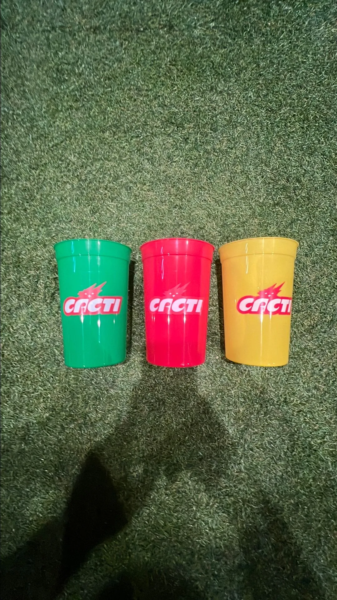 Product image for Travis Scott Cacti Cups - Set of 3 - Brand New