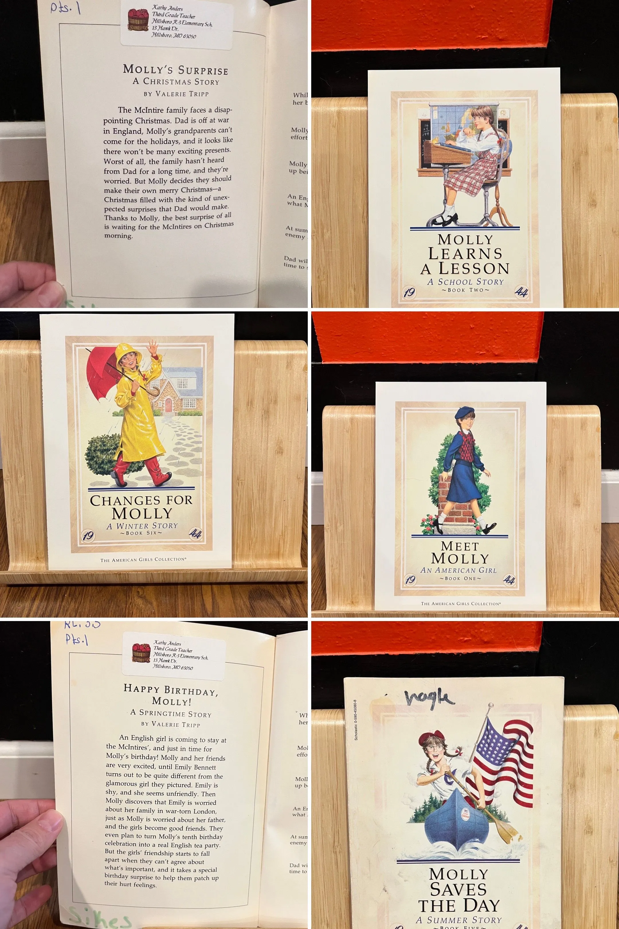 Product image for Full set of Molly’s Paperback series