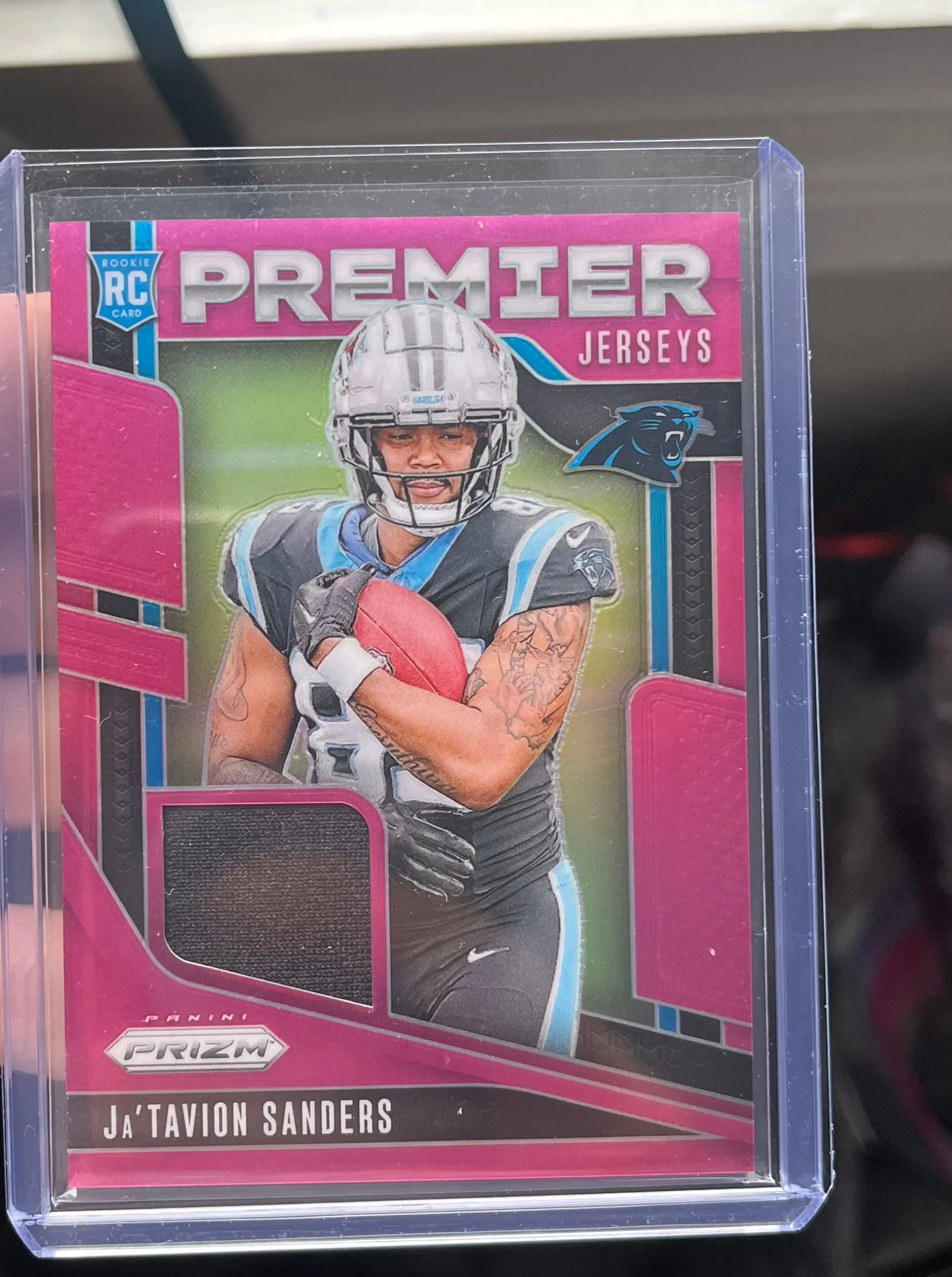Product image for Jatavion sanders pink rookie patch