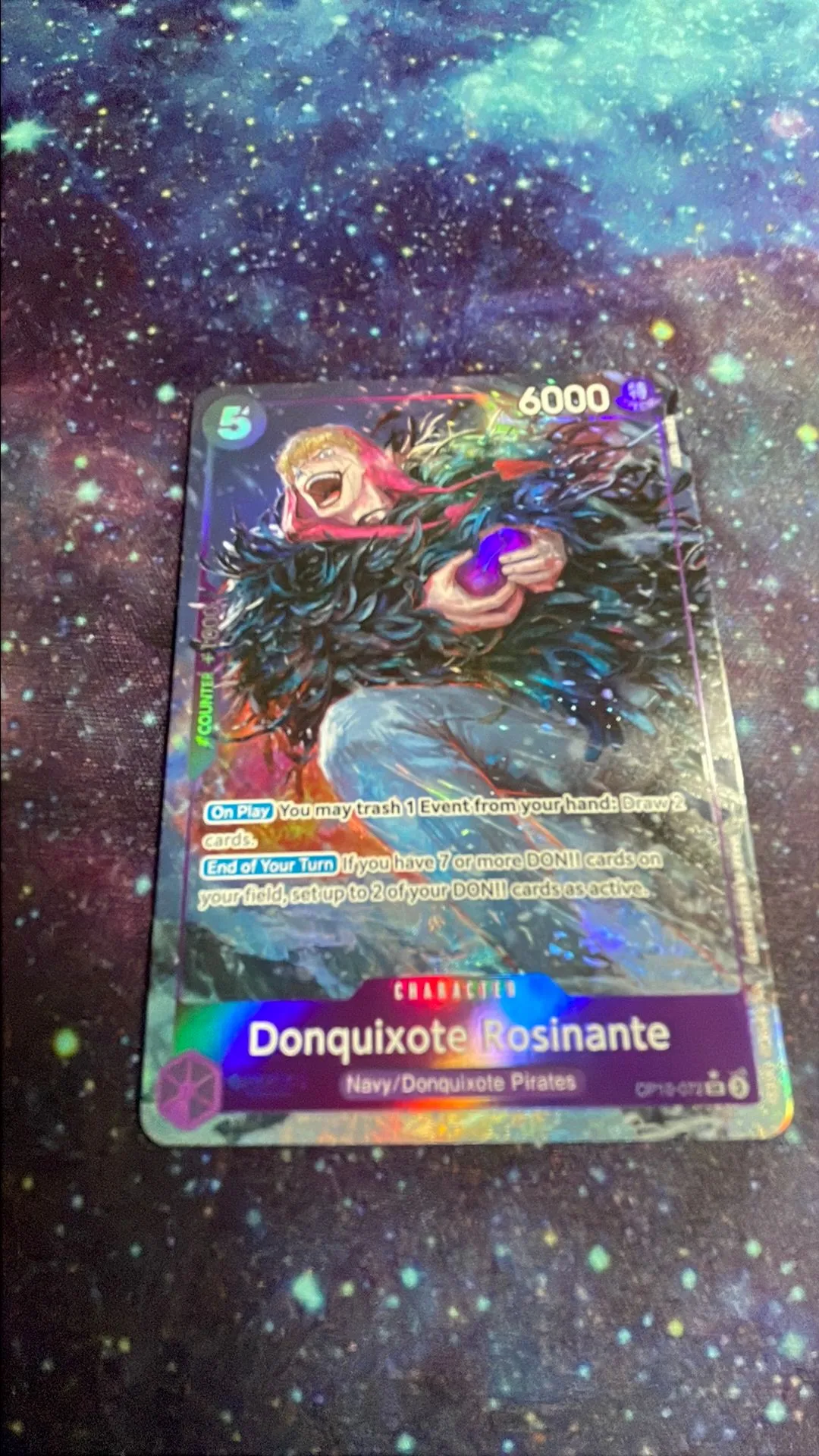 Product image for Donquixote Rosinante  SR* Alt Art!!  OP10-072