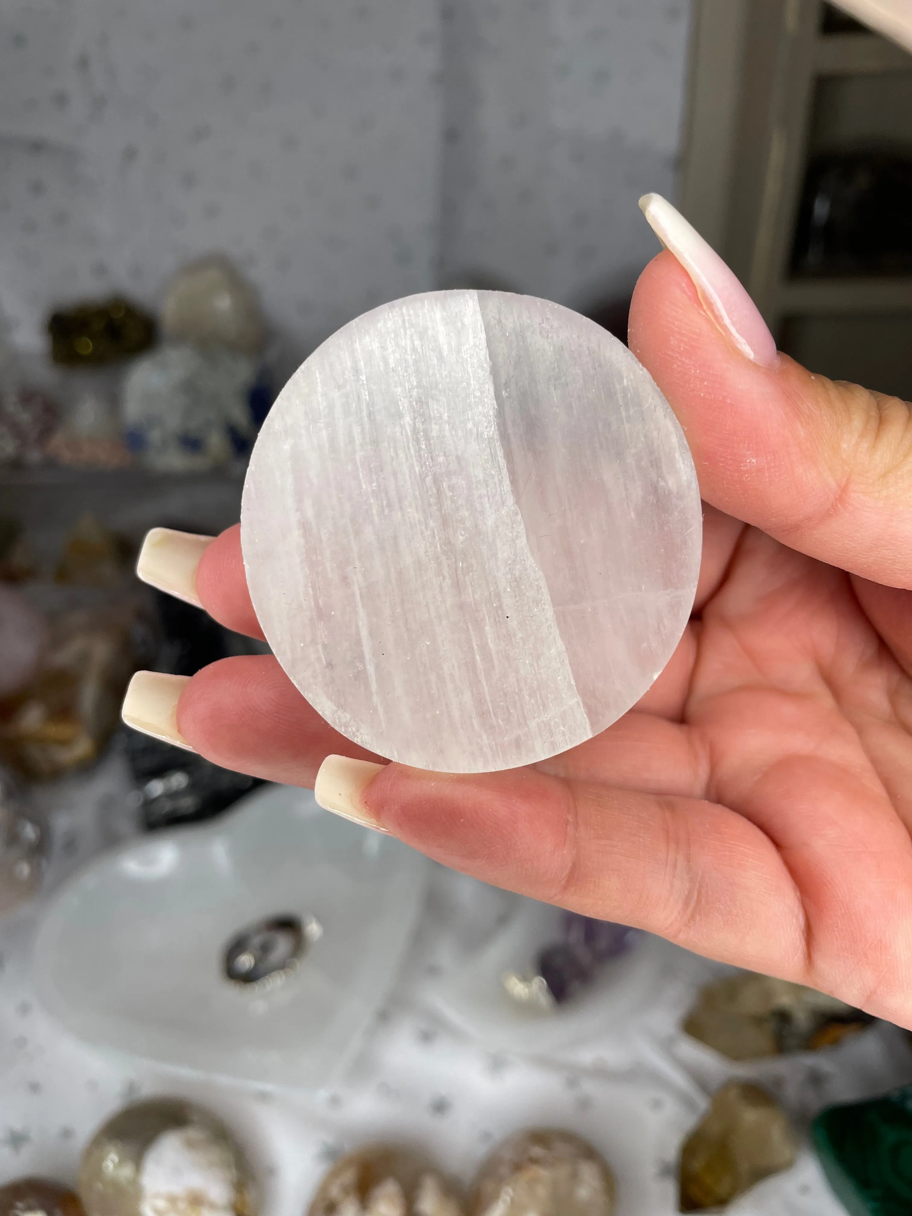 Product image for Selenite disk/plate
