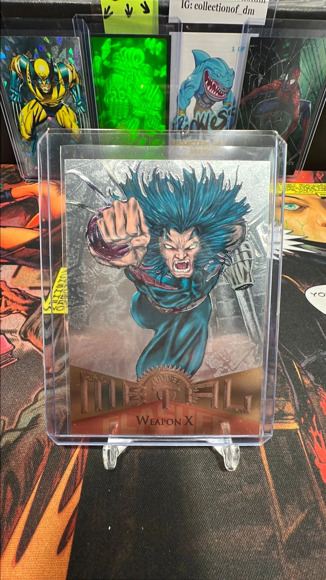 Product image for 1995 Marvel Metal Silver Flasher Weapon X #9
