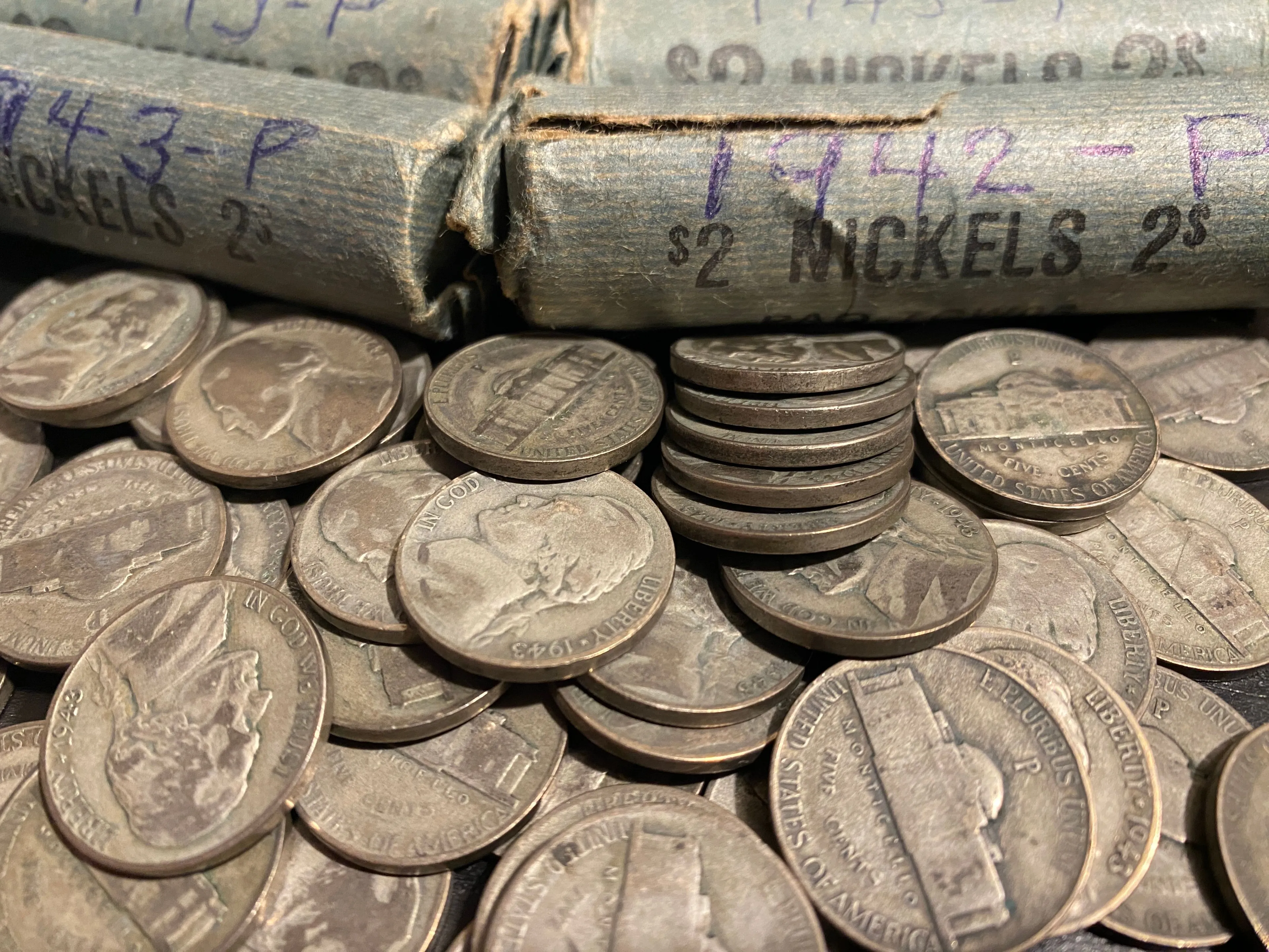Product image for Silver War Nickel Lot of 5 Mix Date!