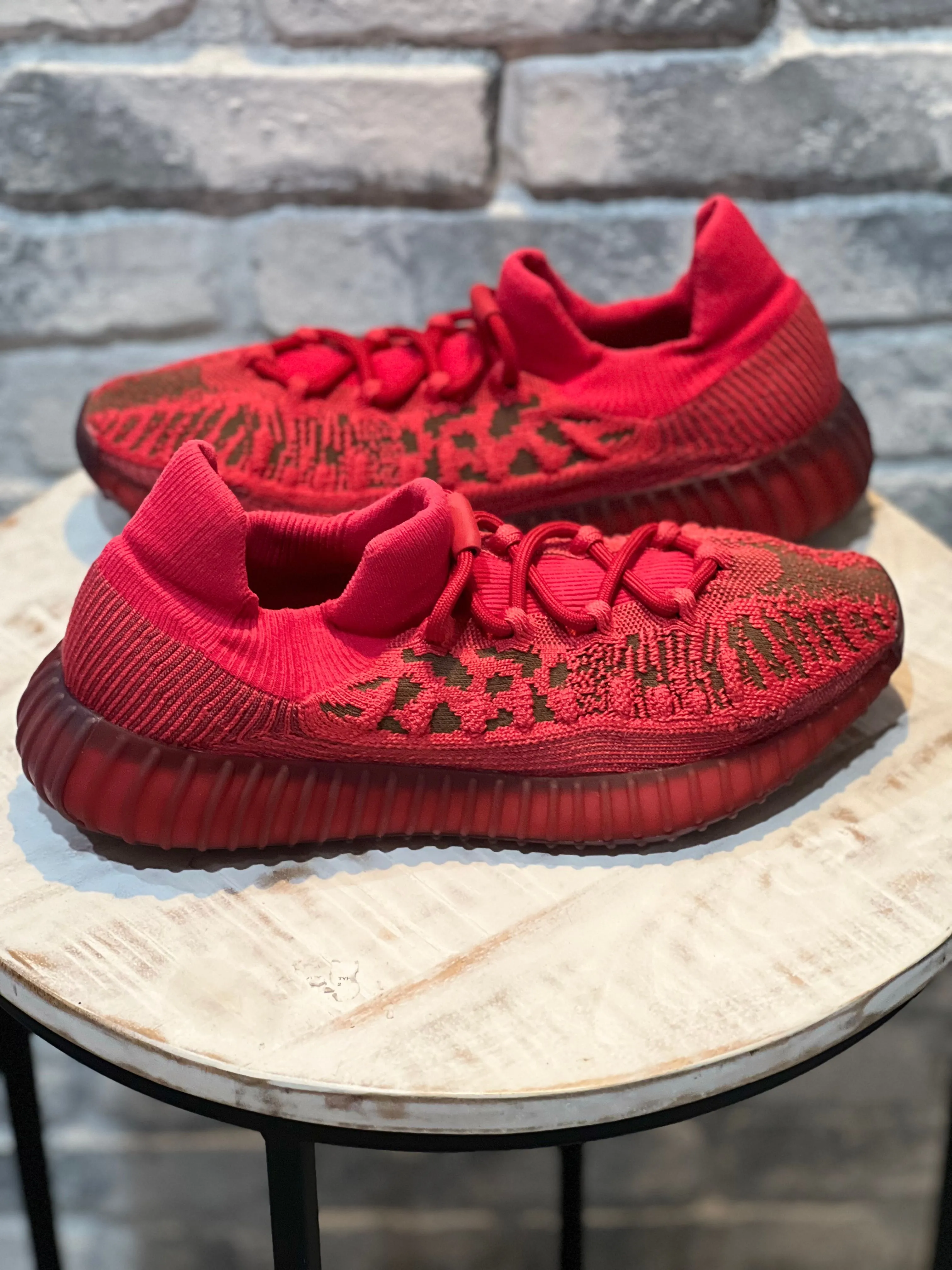 Product image for Yeezy 350 v2 CMPCT Compact Slate Red size 9