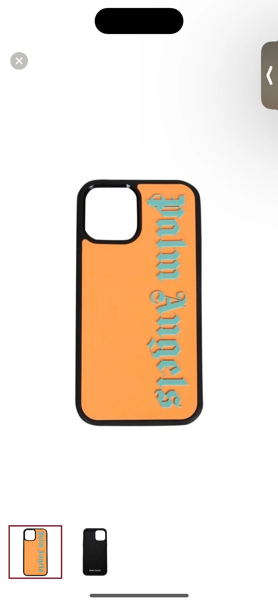 Product image for Palm angels classic logo iPhone 12 Pro Max orange phone case NIB