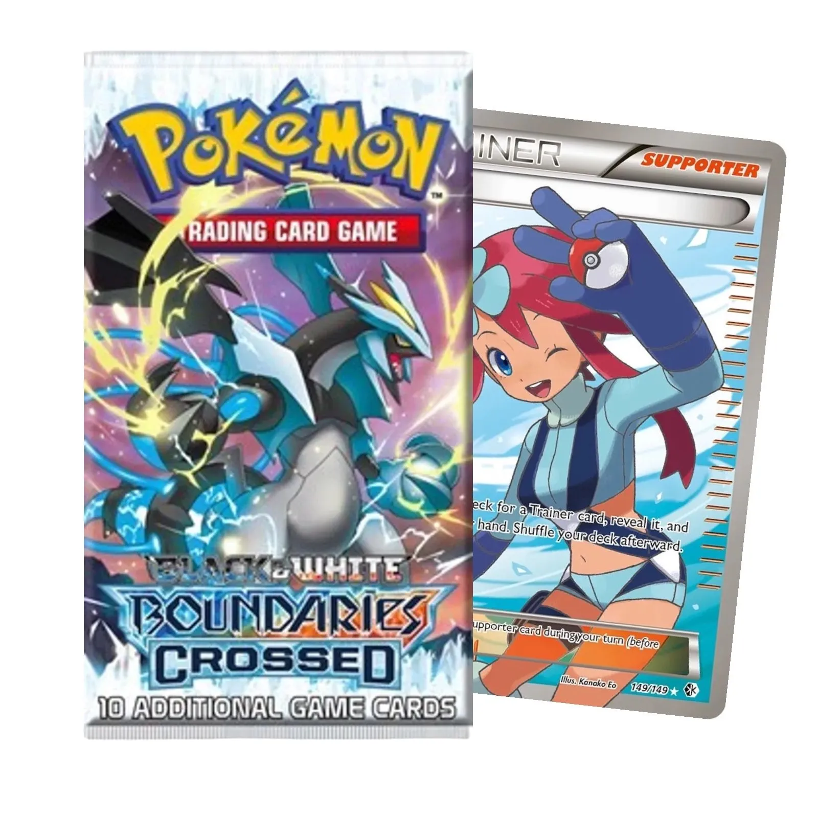 English "Boundaries Crossed" BLACK & WHITE Booster Pack (BOX FRESH)   Whatnot: Shop, Sell, Connect
