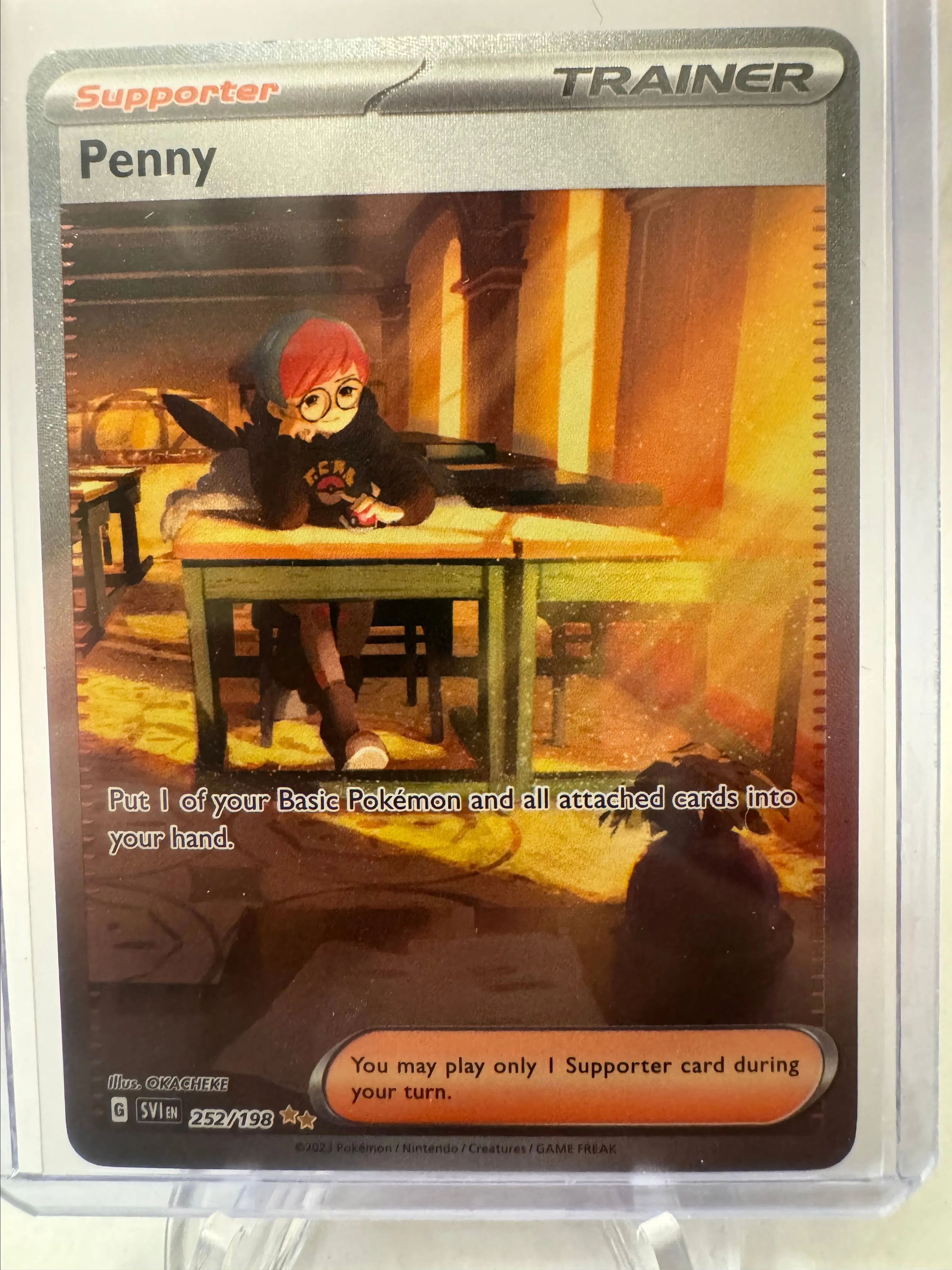 Pokemon Single - Penny Trainer Special Illustration Rare - Scarlet & Violet   Whatnot: Shop, Sell, Connect