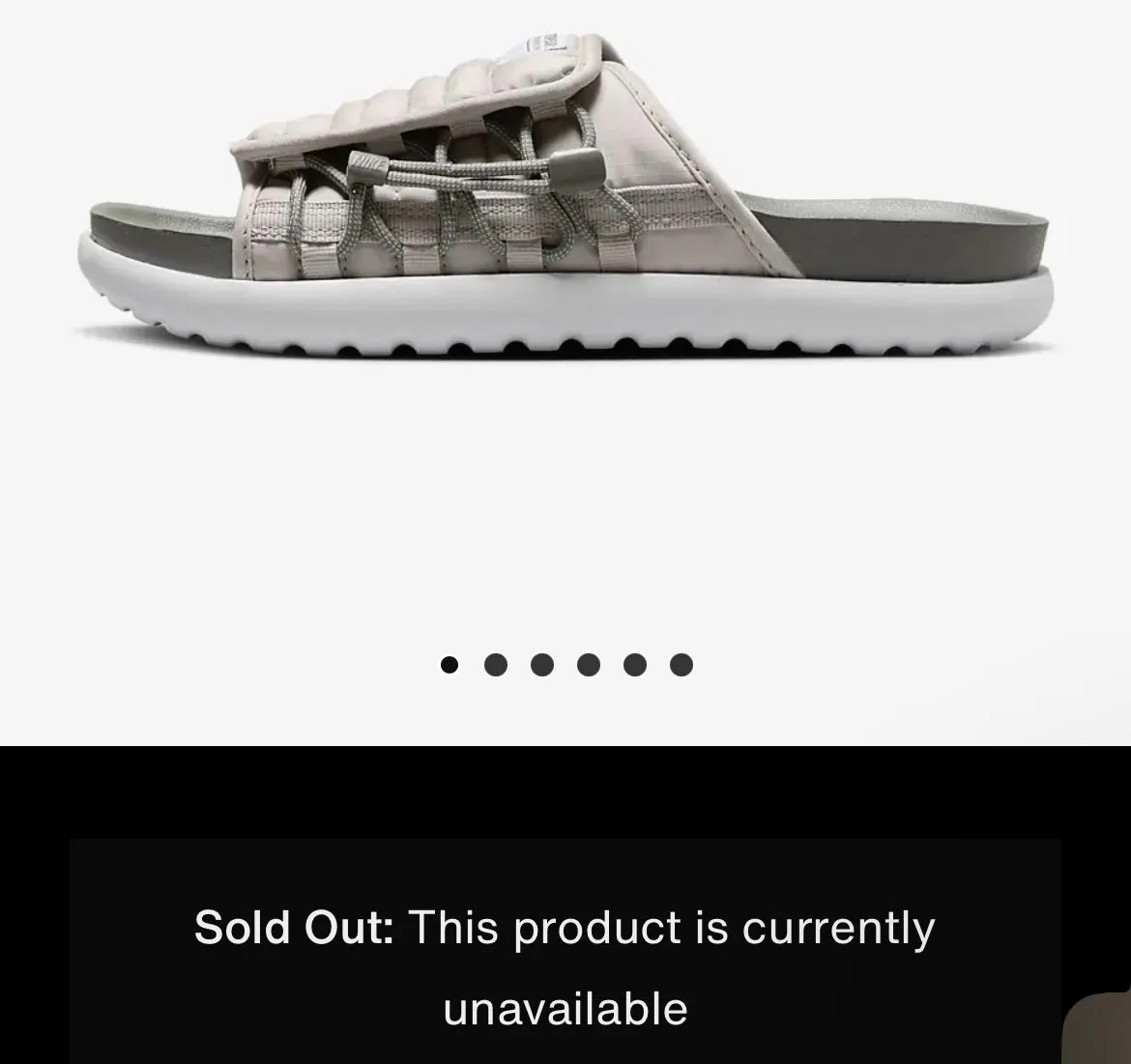 Product image for Sold out! Sz.9M w/10.5 Nike sauna 2slide
