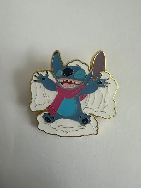 Product image for Loungefly Stitch Winter Fun Mystery Pin