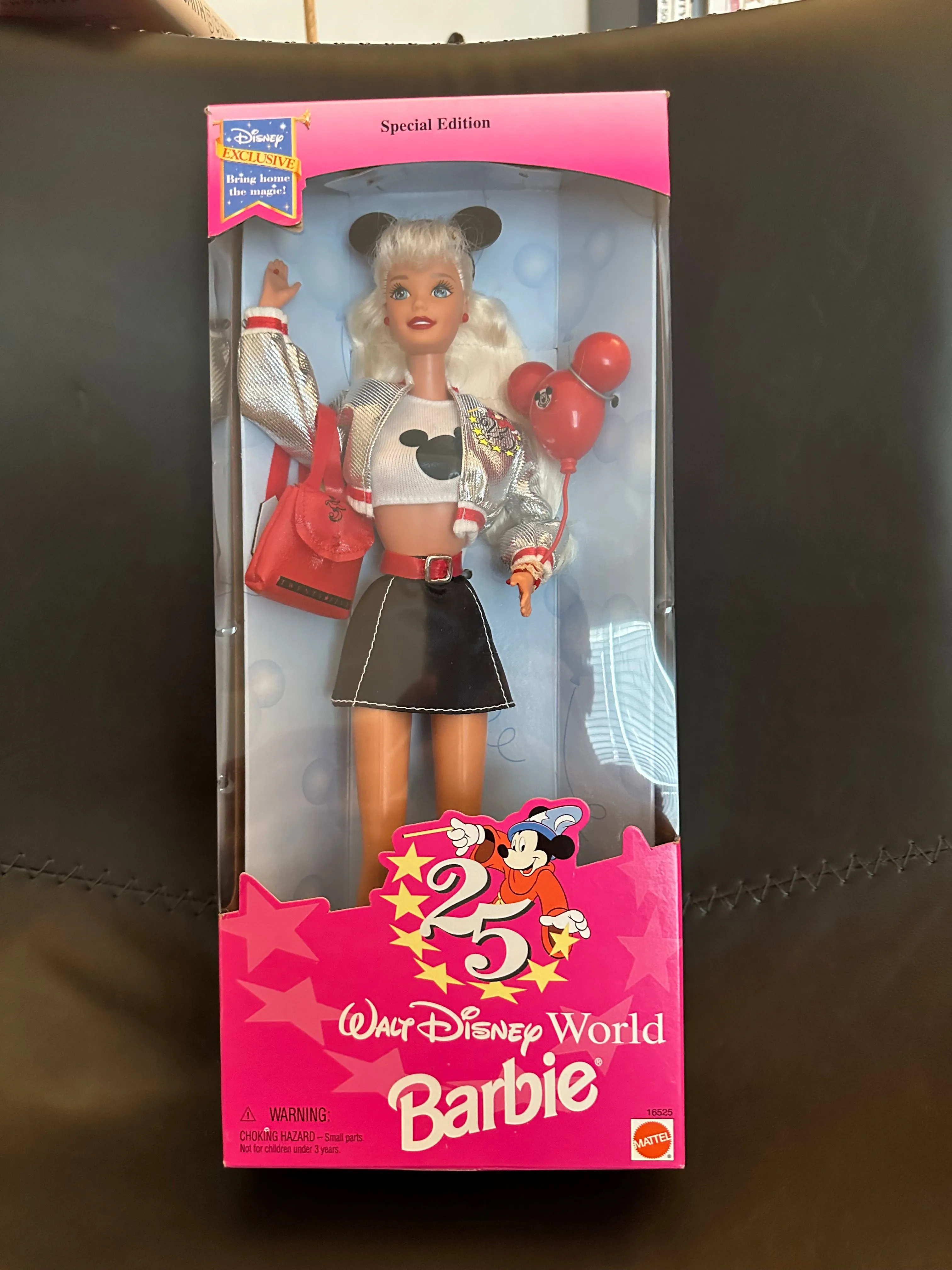 Product image for 1996 BARBIE WALT DISNEY WORLD SPECIAL EDITION 25TH ANNIVERSARY NIB