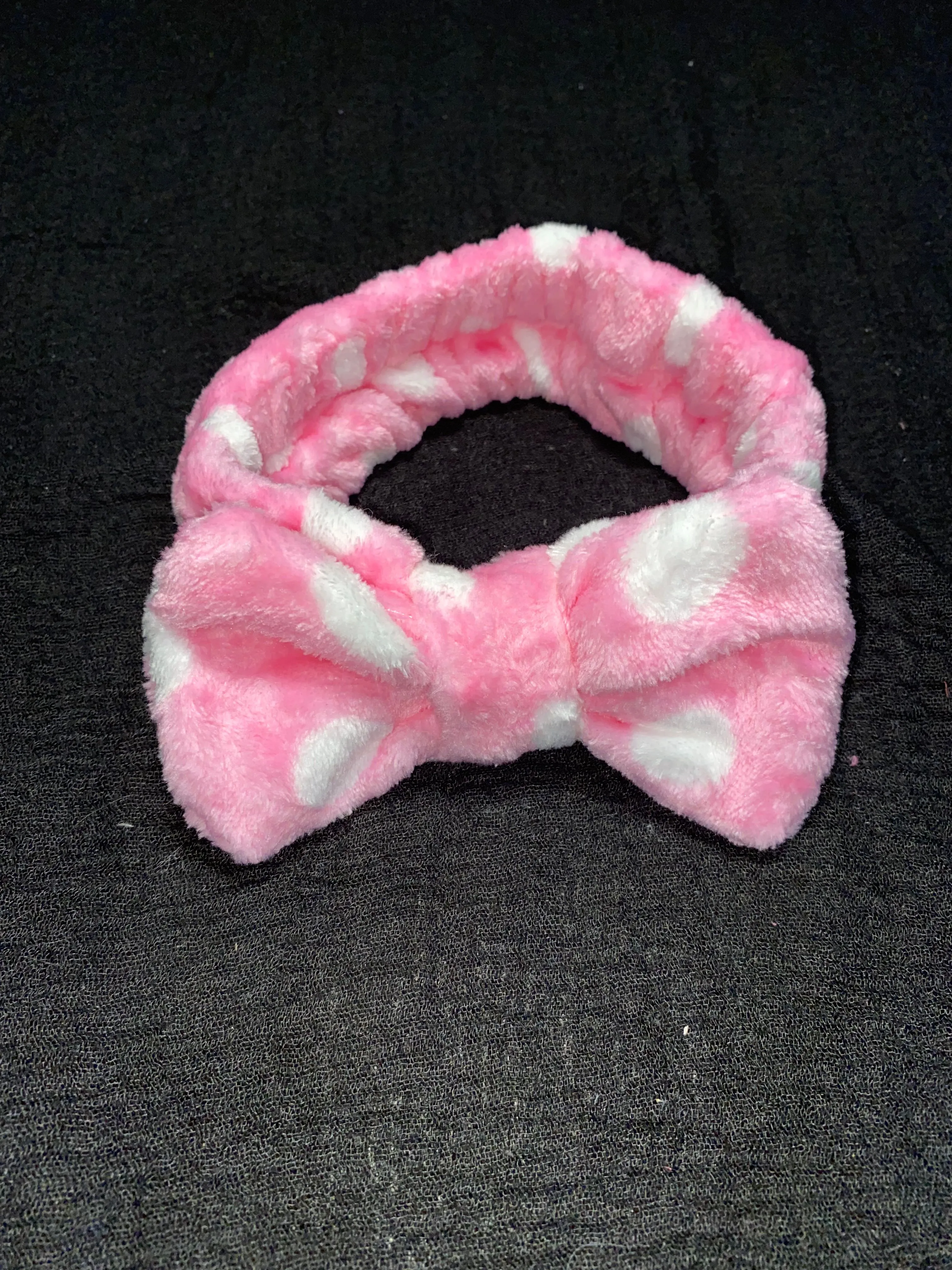 Product image for Pink polka dot Headband