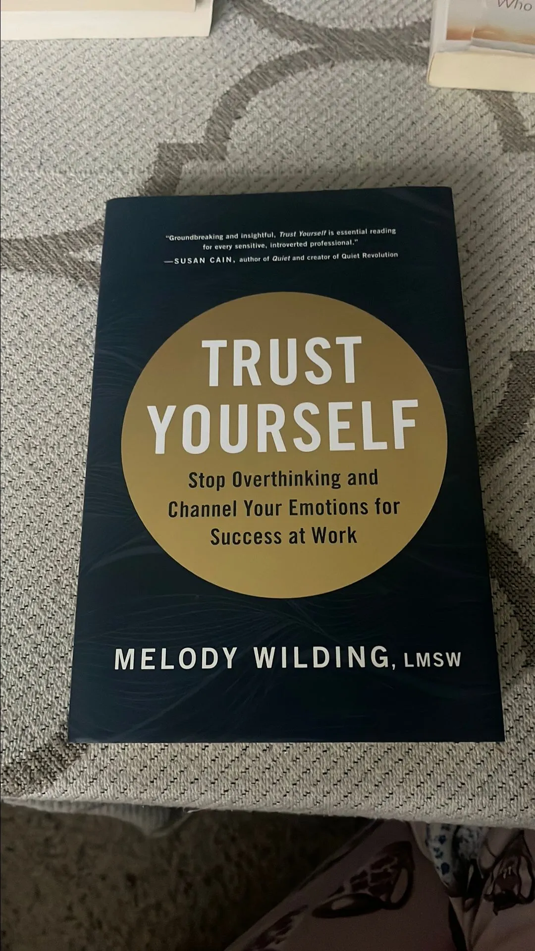 Product image for Trust yourself (hardback) by melody wilding