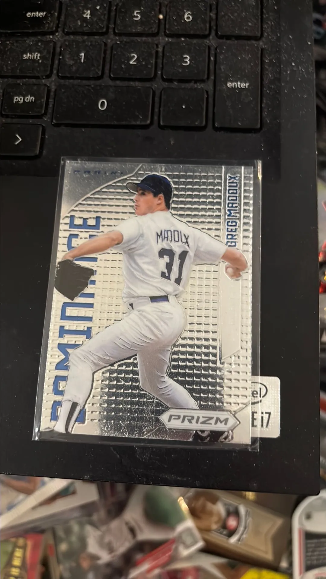 Product image for Greg Maddux 2012 prizm  Dominance Braves