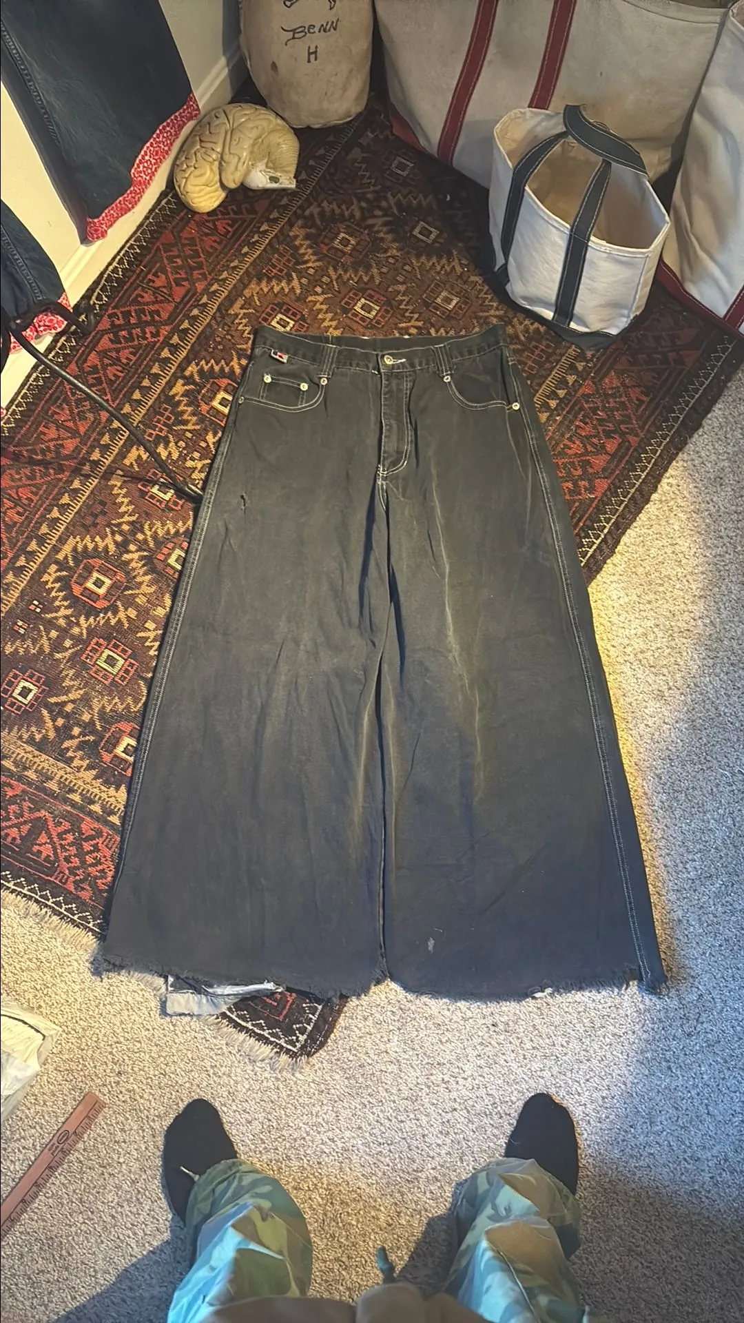 Product image for Vintage kik wear rave pants size 32