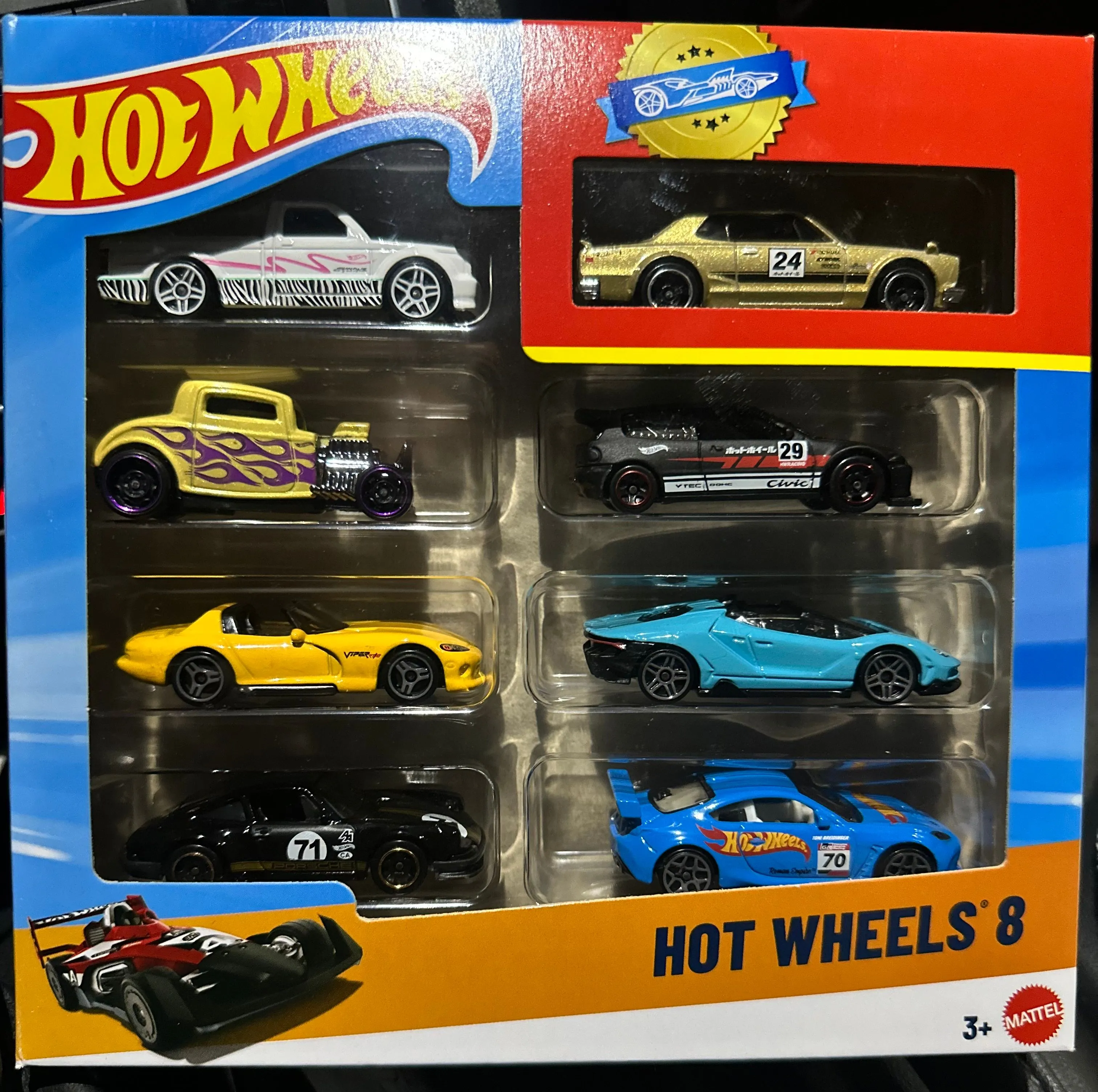 Product image for Various Hot Wheels 8-Pack