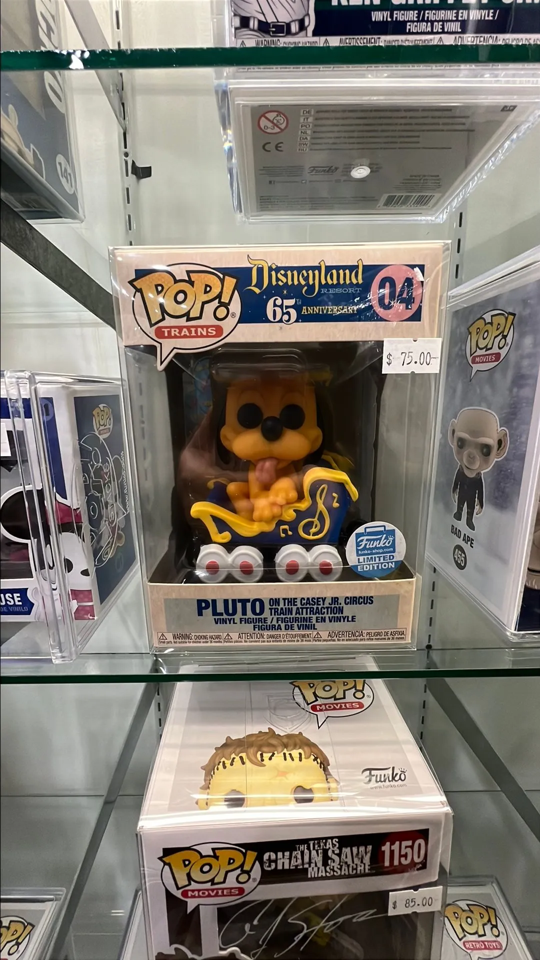 Product image for Pluto on the Casey Jr. Circus Train Attraction #04