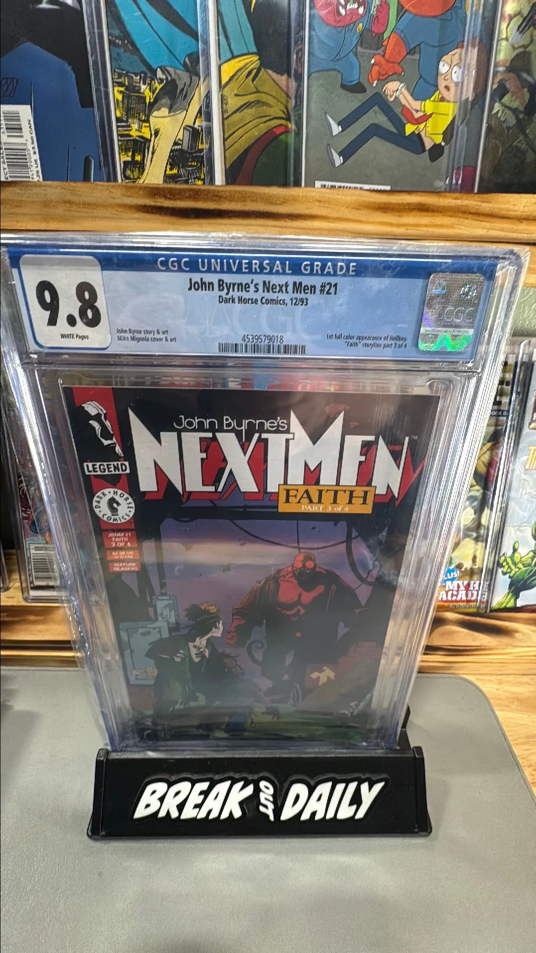 Product image for John Byrnes next men #21 cgc 9.8