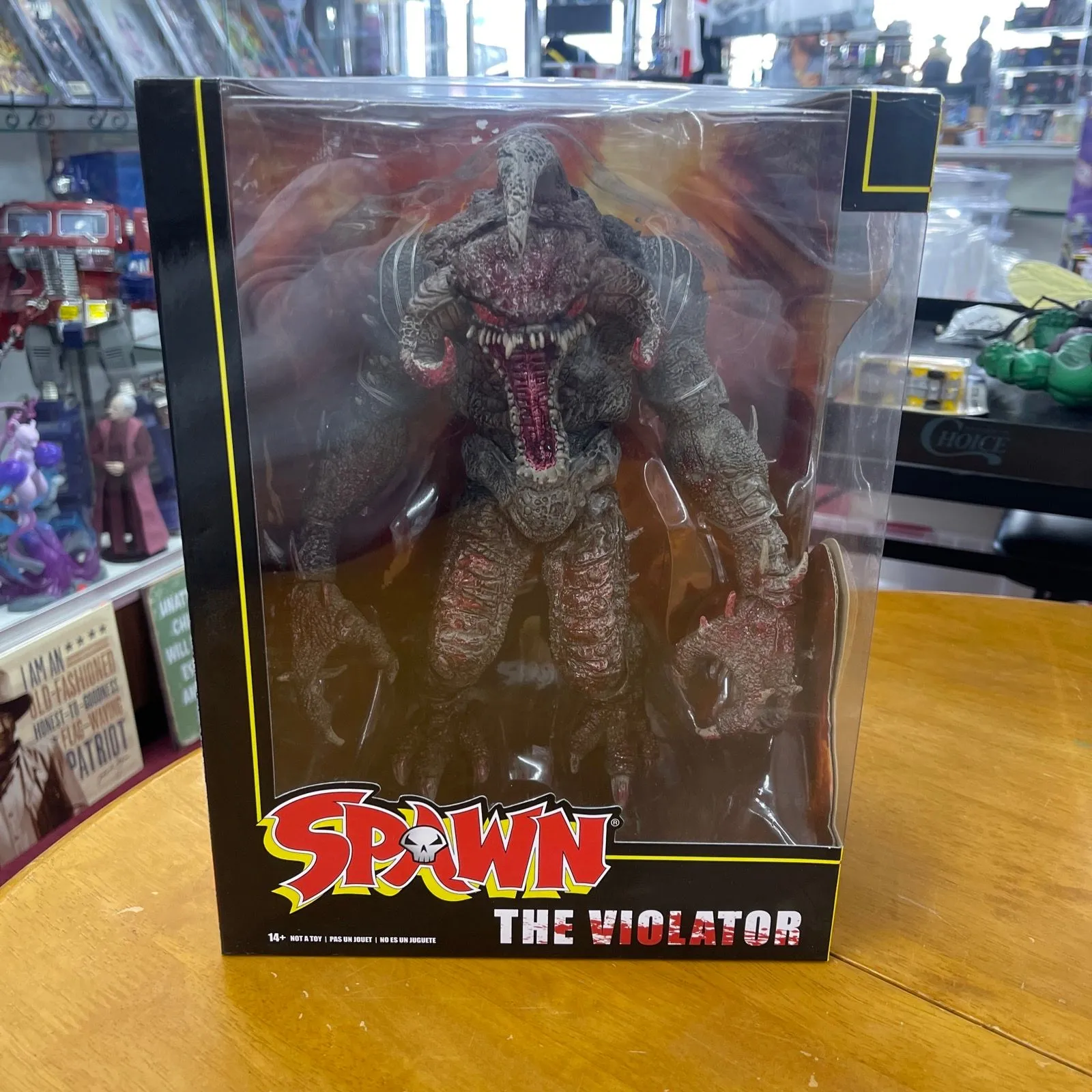Product image for McFarlane Spawn: The Violator (Bloody): Mega Class MISB Gamestop Exclusive