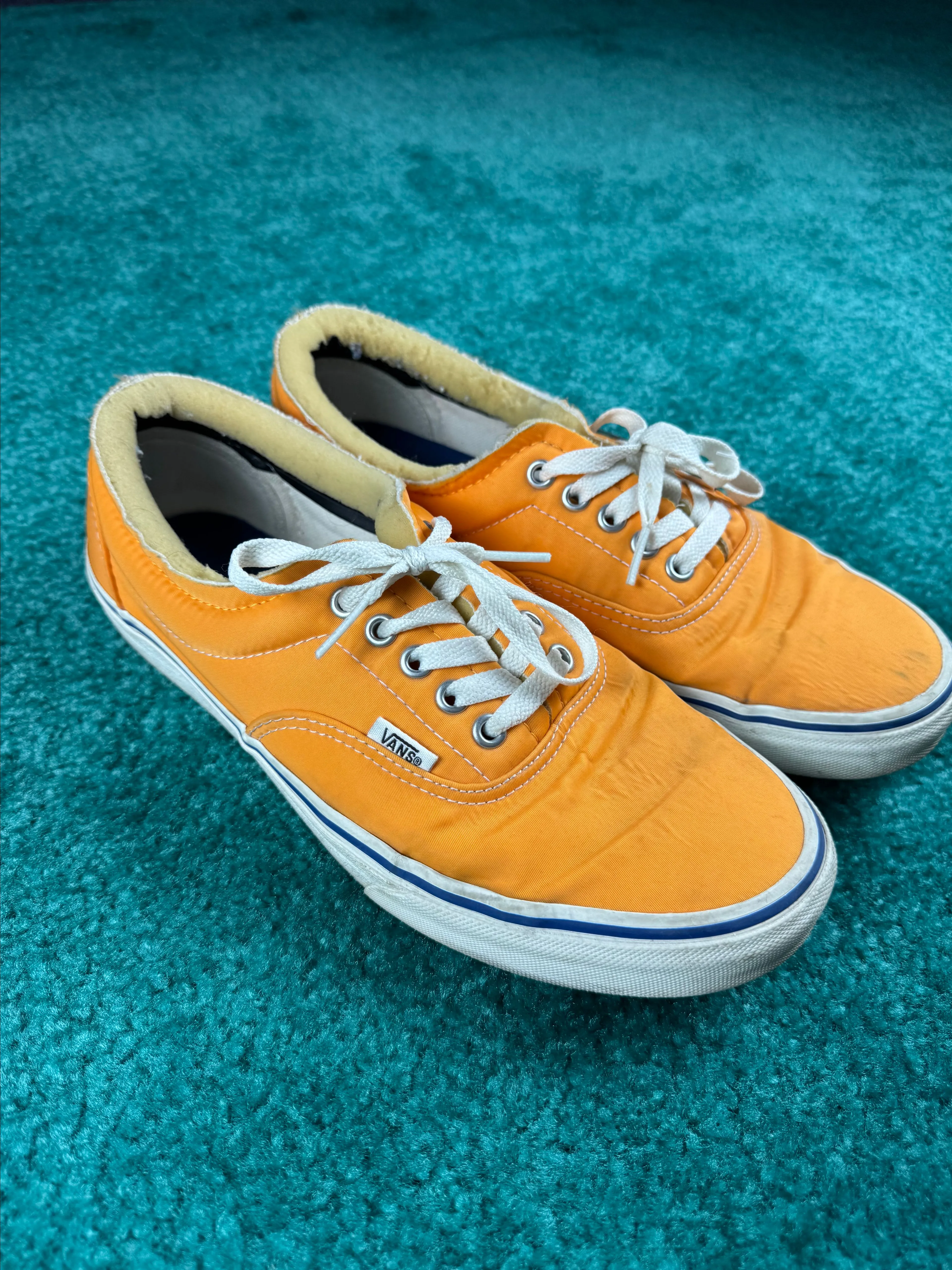 Product image for Orange Heavy Foam Vans Shoes