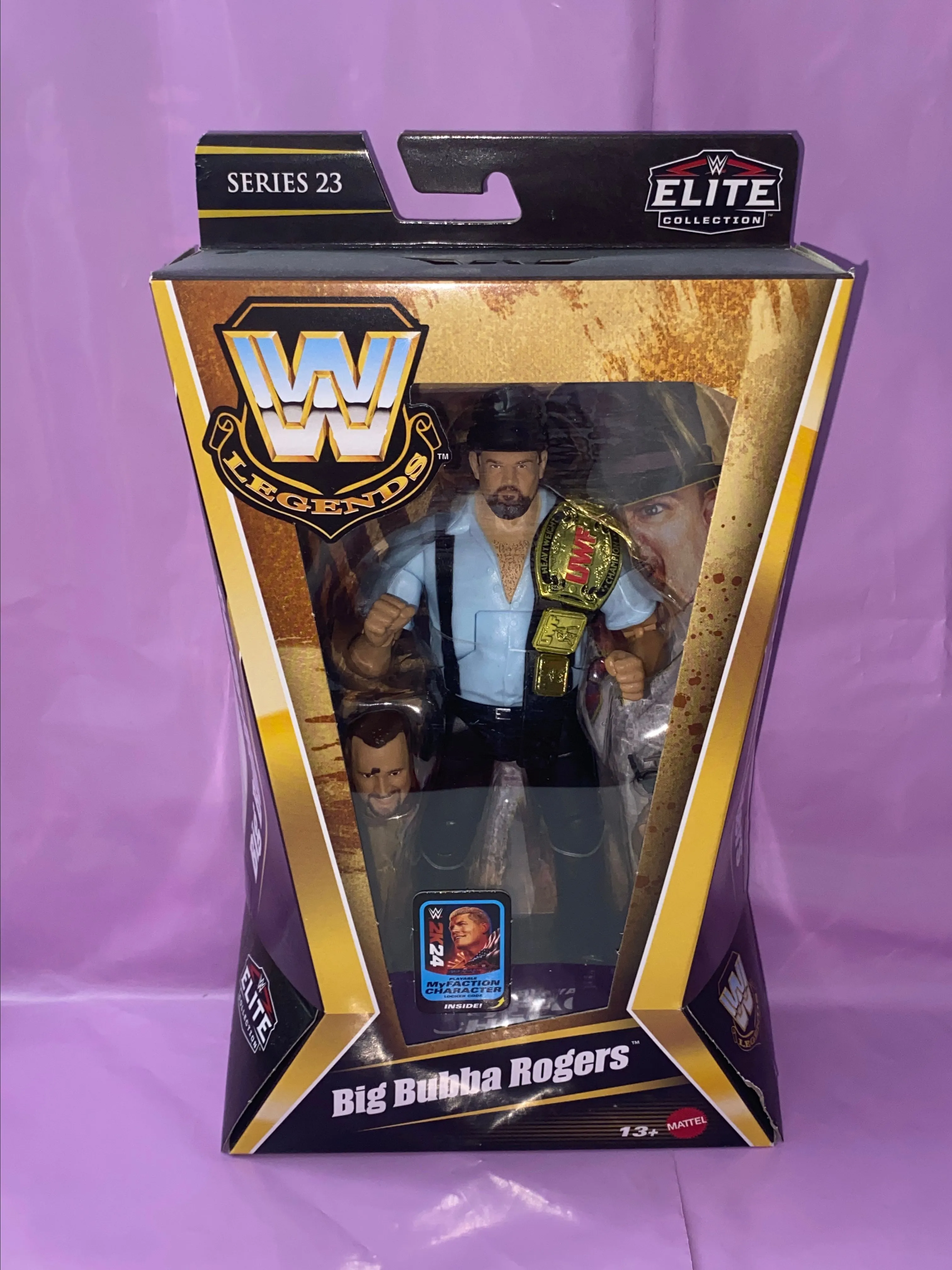Product image for WWE Big Bubba Rodgers CHASE Elite Figure Legends Exclusive Mattel WCW