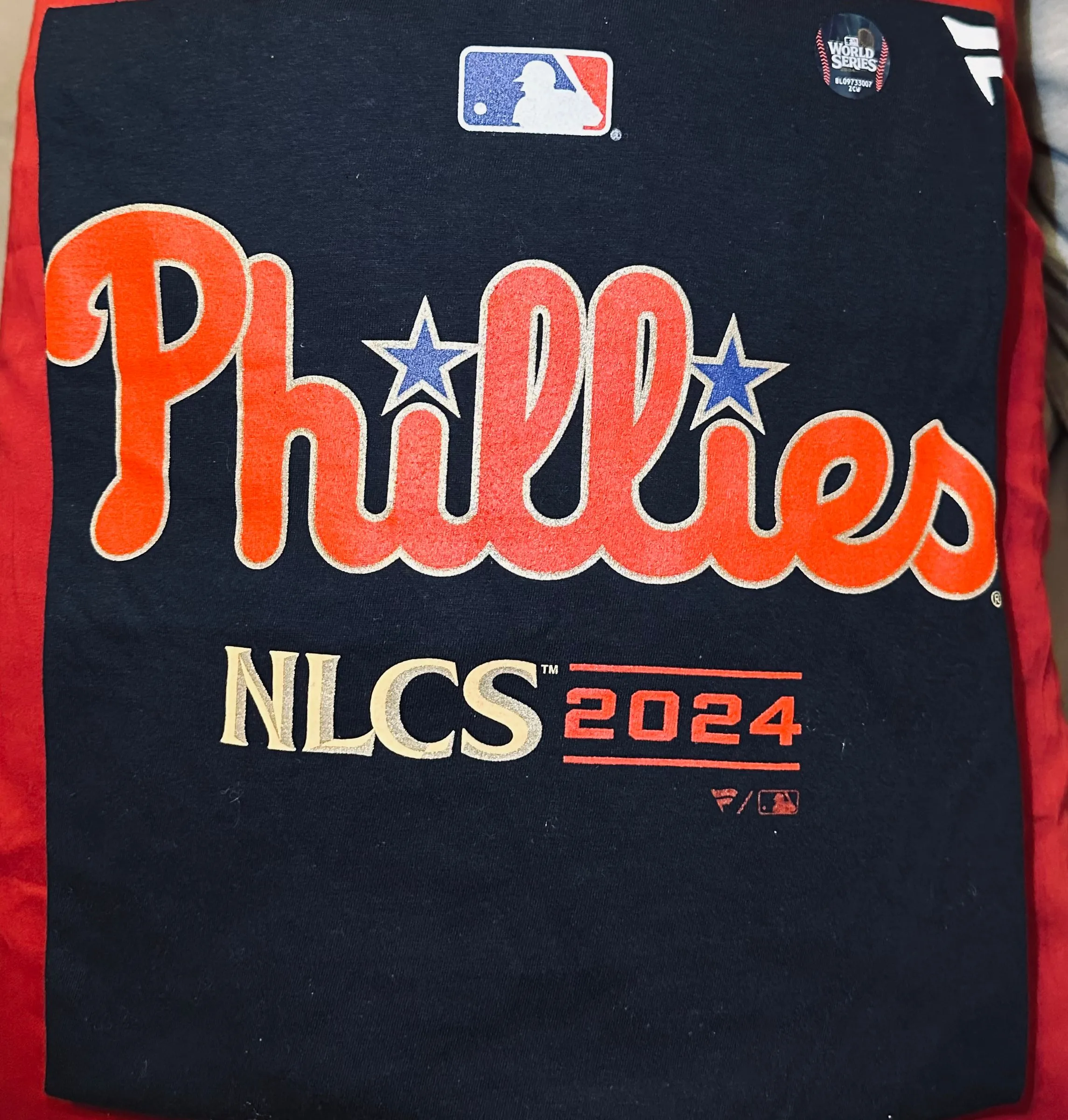 Product image for PHILLIES NLCS 2024 FANATICS TEE