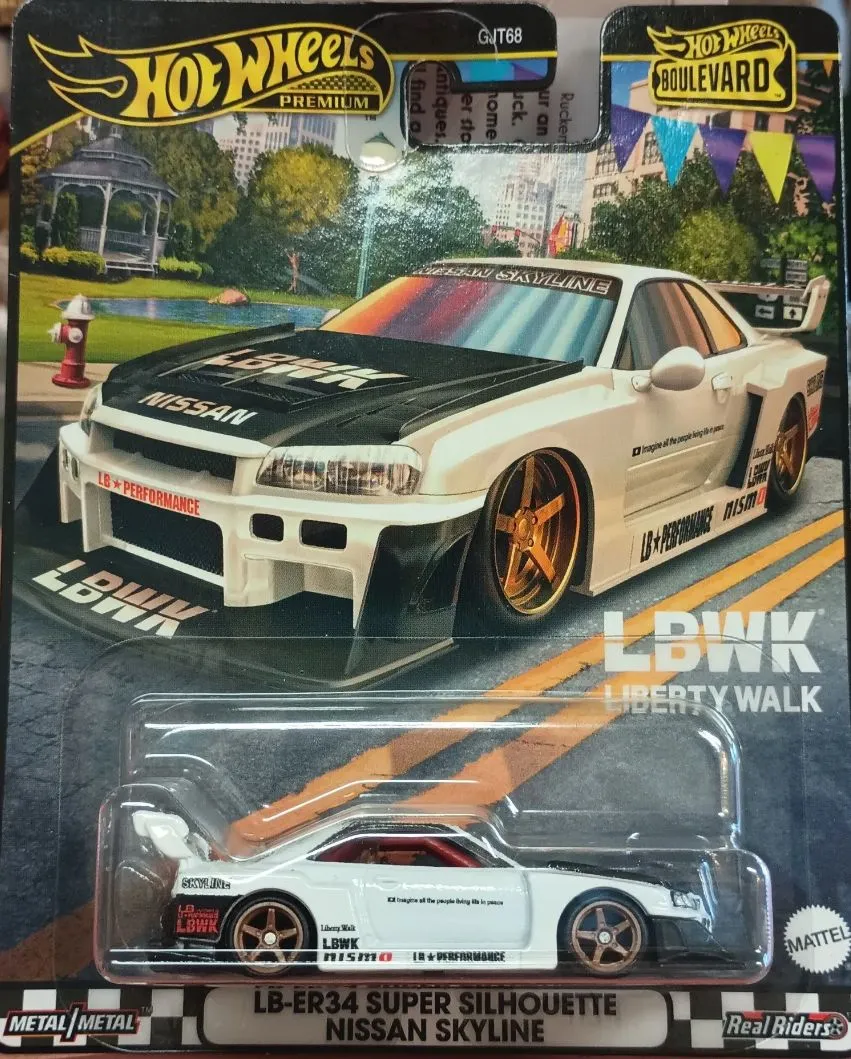 Product image for 2024 Hot Wheels Boulevard LB-ER34 Super Silhouette Nissan Skyline