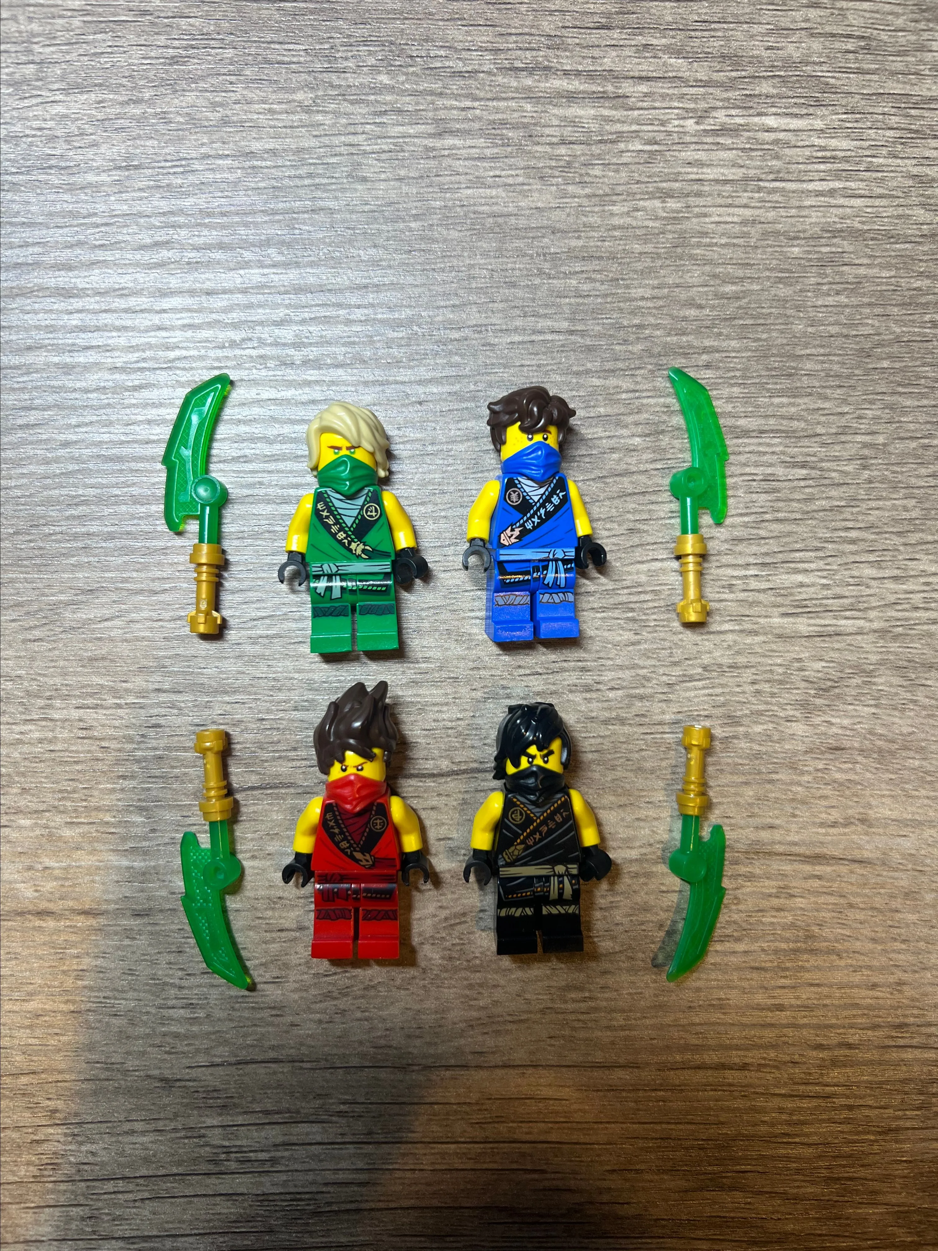 Product image for Lego Ninjago Legacy Tournament of Elements/Rebooted lot of 4