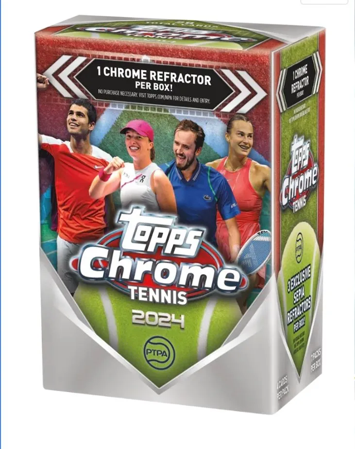 Product image for 1 Blaster Box (value) Topps Chrome 2024