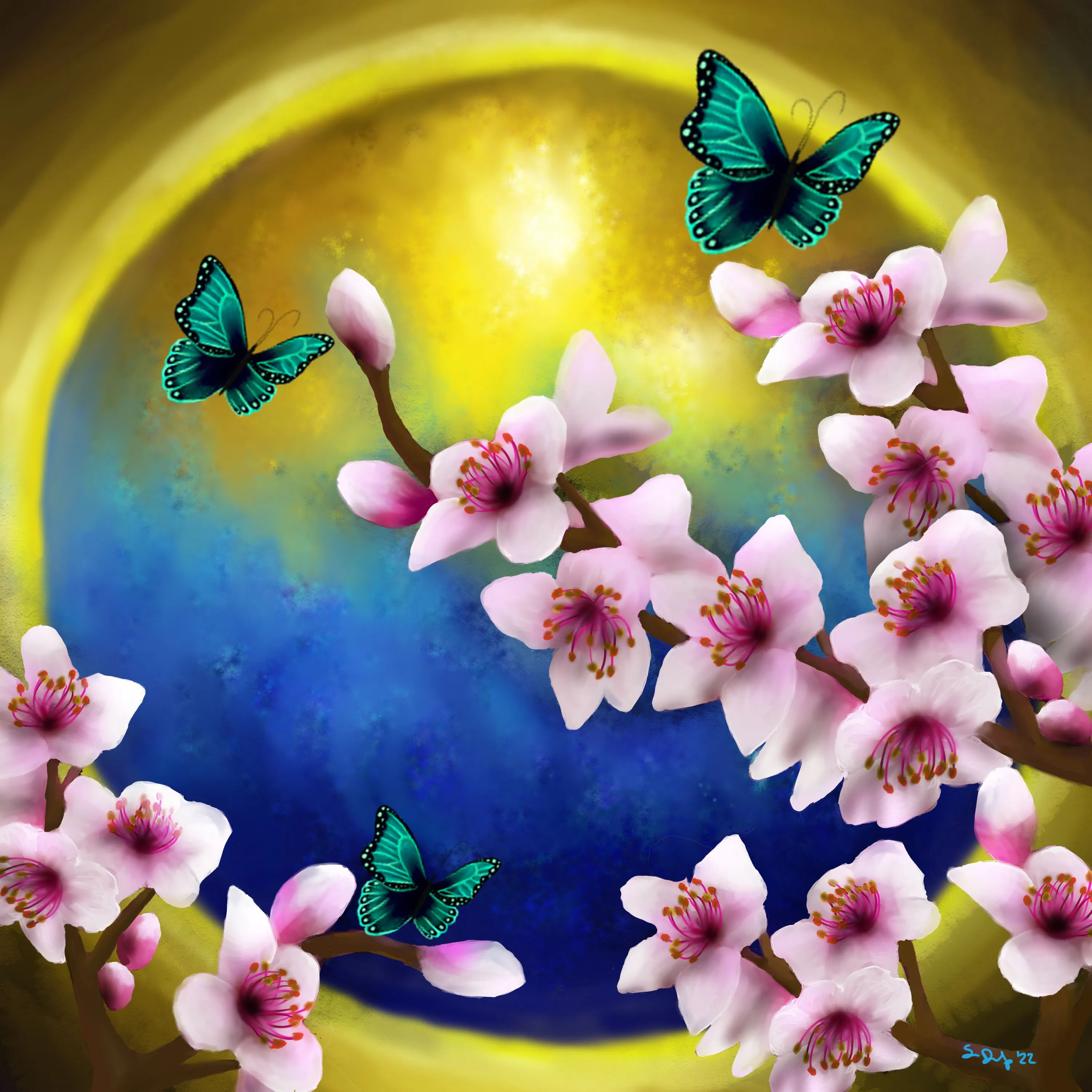 Product image for “Spring in the Heavens” Print