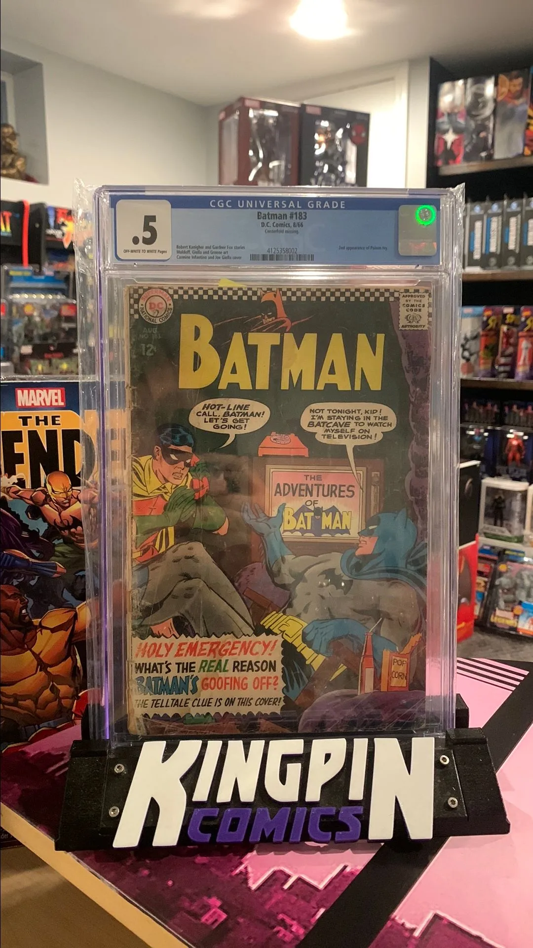 Product image for Batman #183 CGC .5 - 2nd Appearance of Poison Ivy